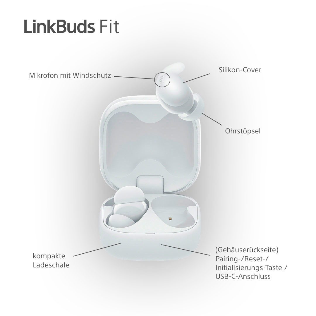 Sony Draadloze in-ear hoofdtelefoon LinkBuds Fit