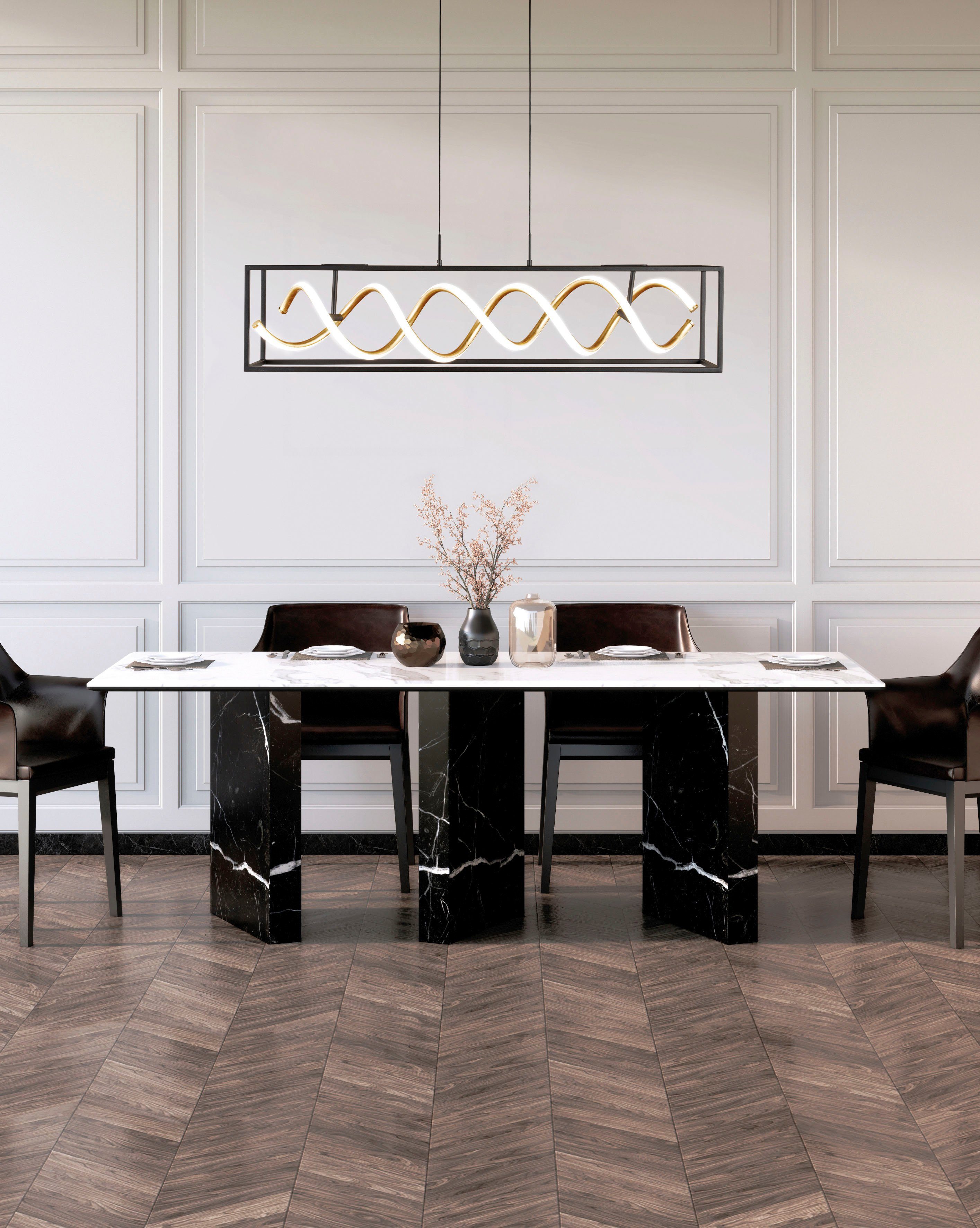 Honsel Leuchten Hanglamp Gian duurzame led (1 stuk)