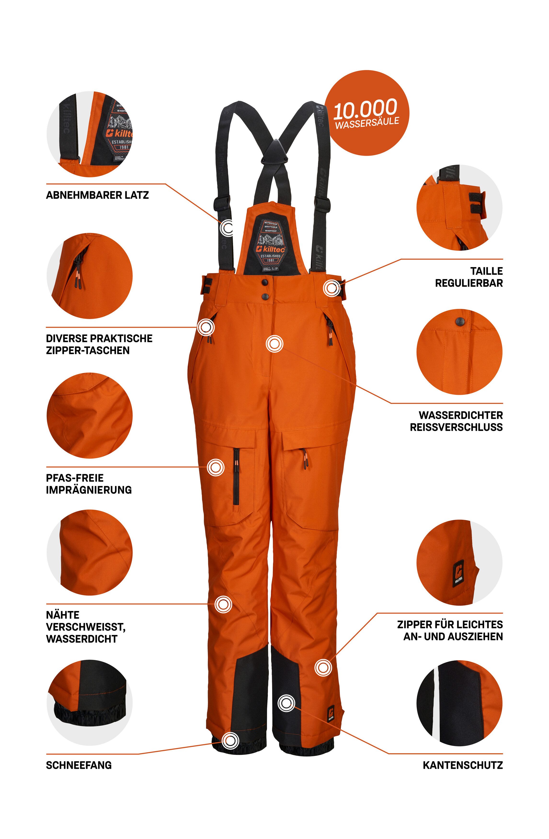 Killtec Skibroek KSW 204 BYS SKI PNTS