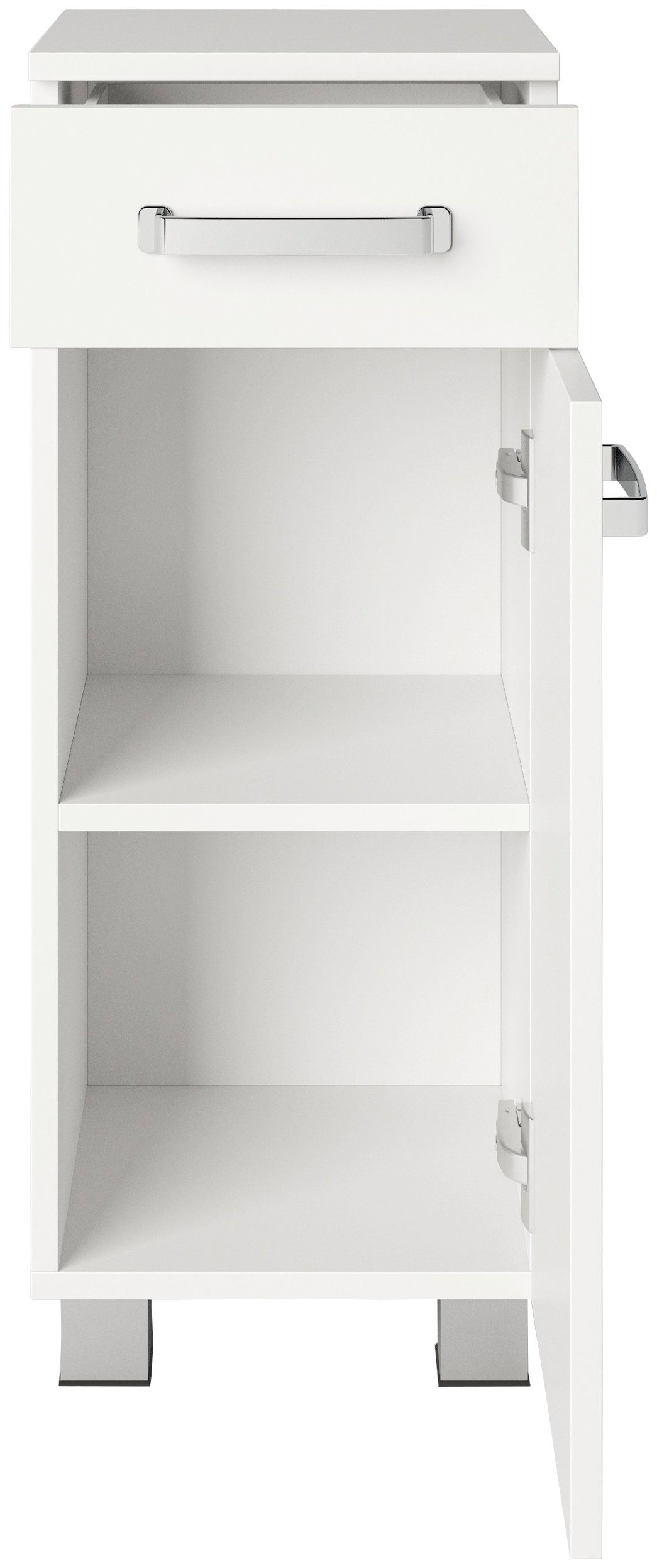 welltime Halfhoge kast Cosmo Bxdxh: ca. 30x32,5x76,5 cm, 2 vakken, draairichting deur verwisselbaar