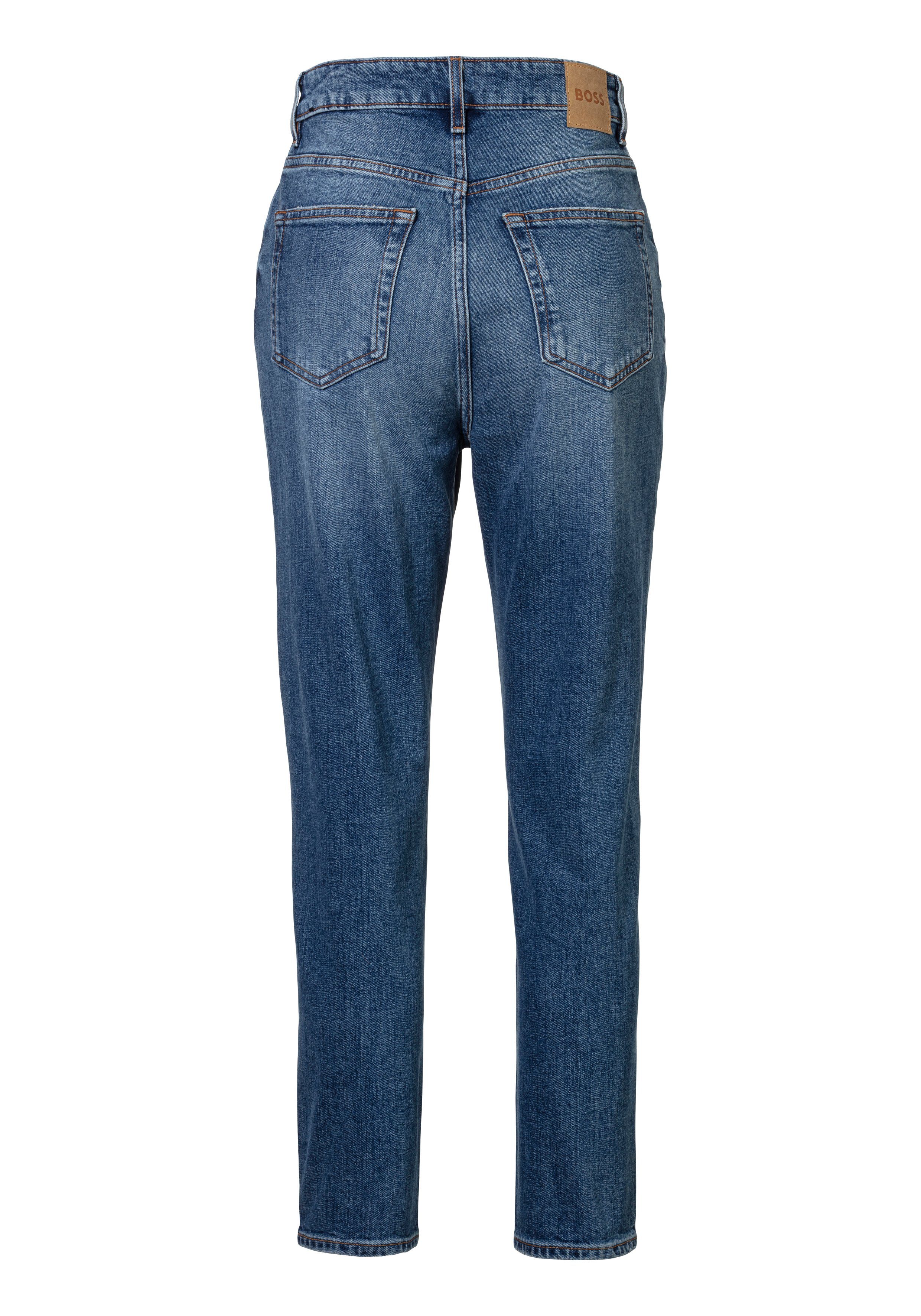 Boss Orange High-waist jeans Ruth High Rise Hochbund High Waist Premium Denim Jeans