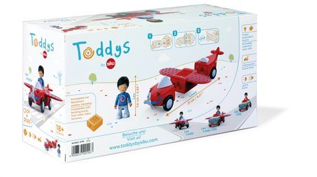 Toddys by siku Speelgoed vliegtuig Leo Loopy (116) inclusief licht en geluid