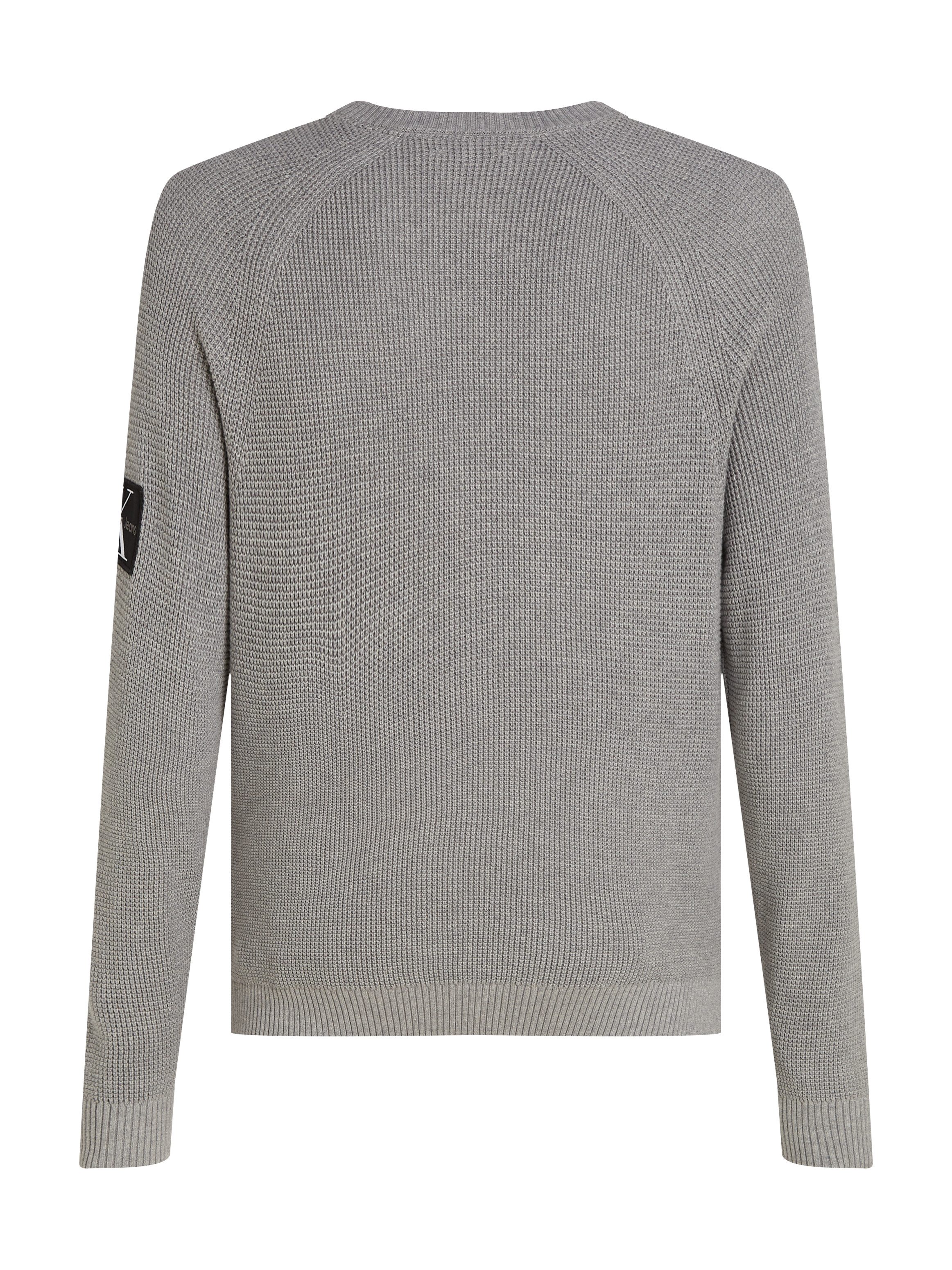 Calvin Klein Trui met ronde hals BADGE EASY SWEATER