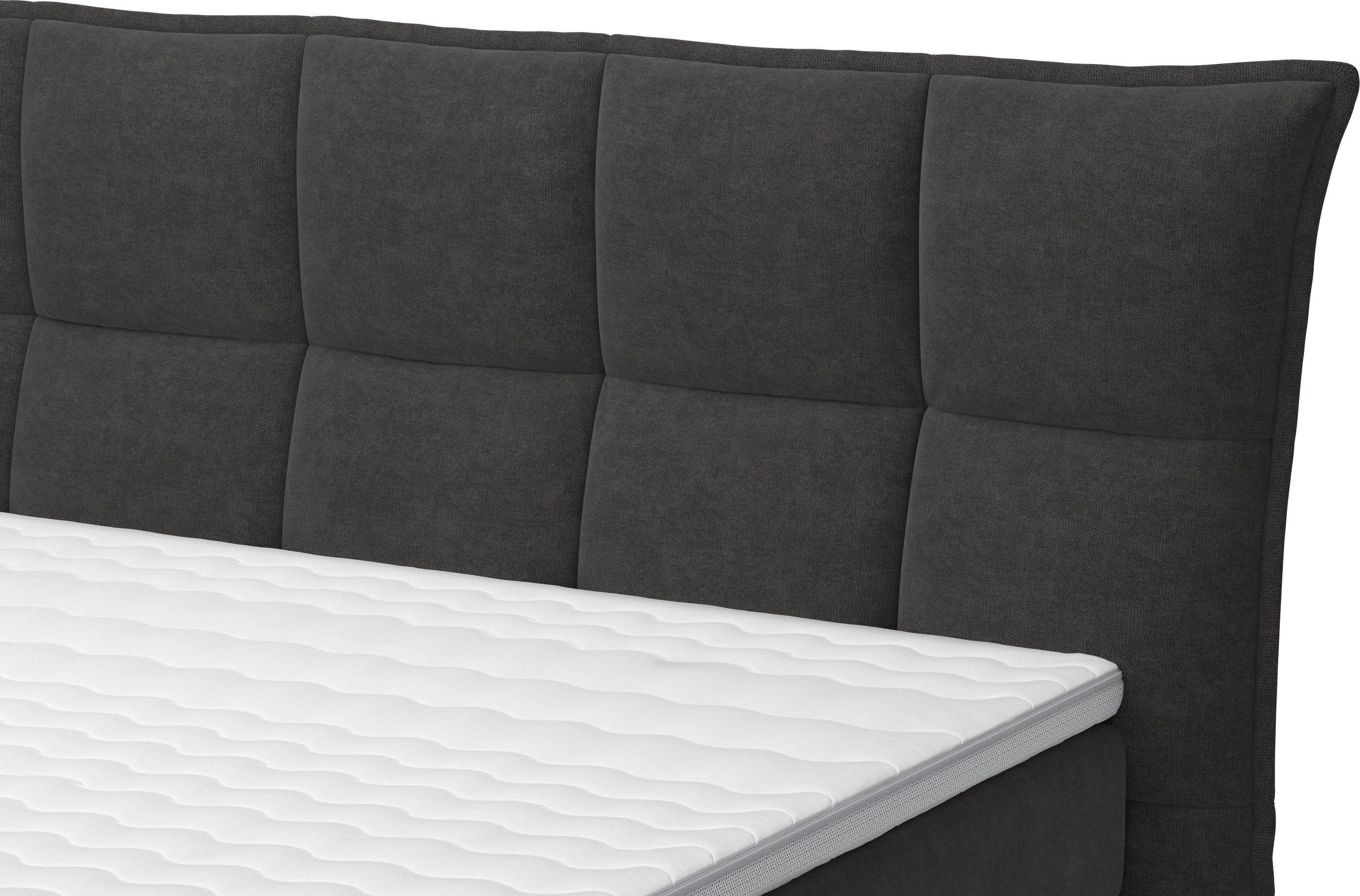 COTTA Boxspring Sarah inclusief topper, 2 matraskernen, hardheden h2, h3 of h4