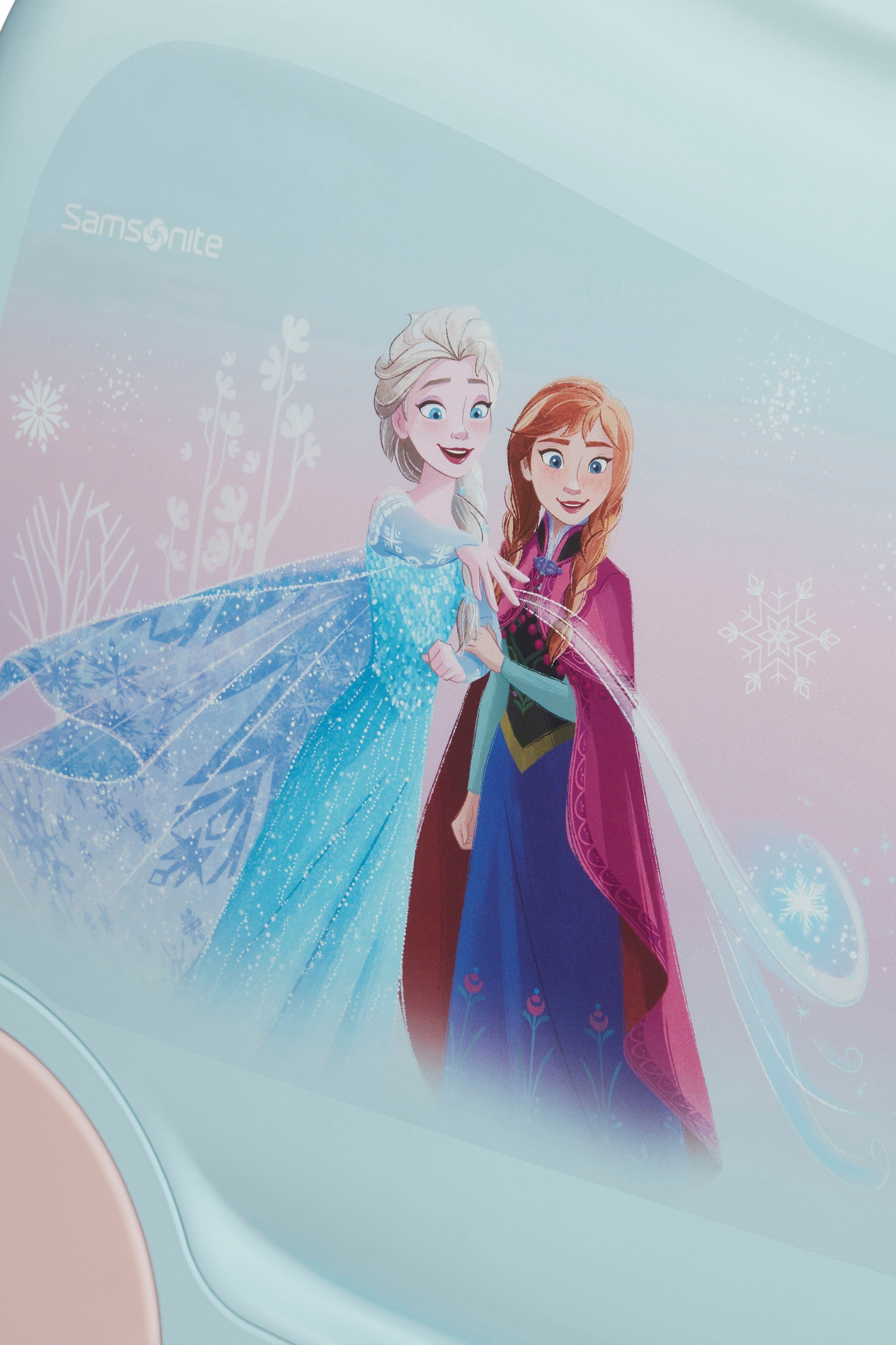 Samsonite Kinderkoffer Dream2Go Ride-on Trolley Disney Frozen Kinder reis koffer handbagage om op te zitten en te trekken