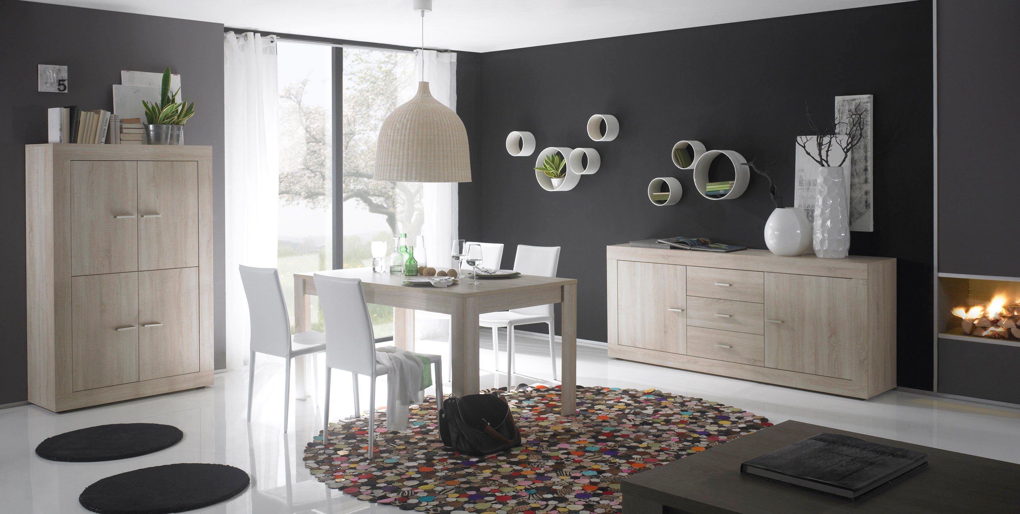 INOSIGN Eettafel , uit te breiden met insteekblad