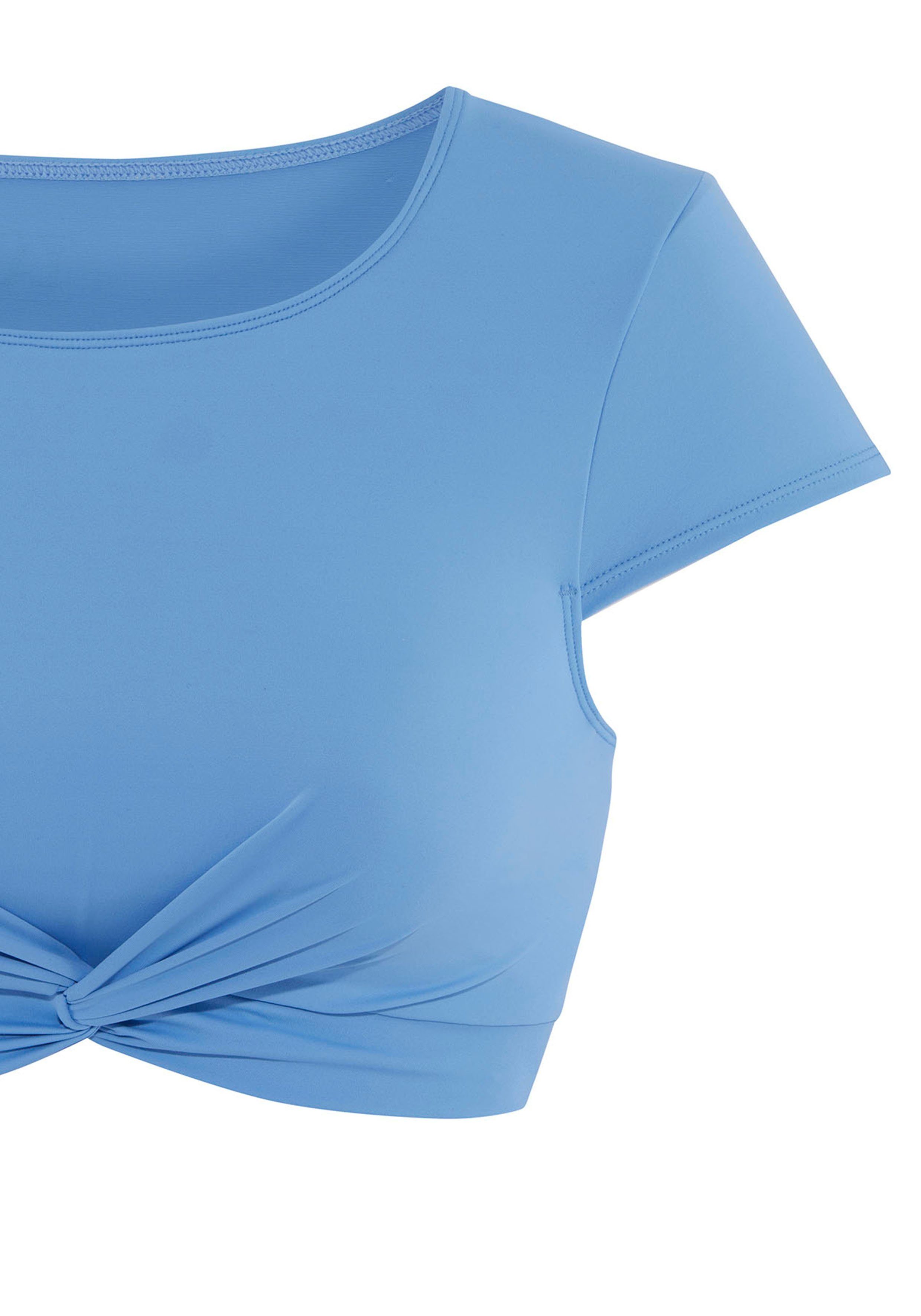 active by Lascana Crop-bikinitop Oceana met modieuze knooplook