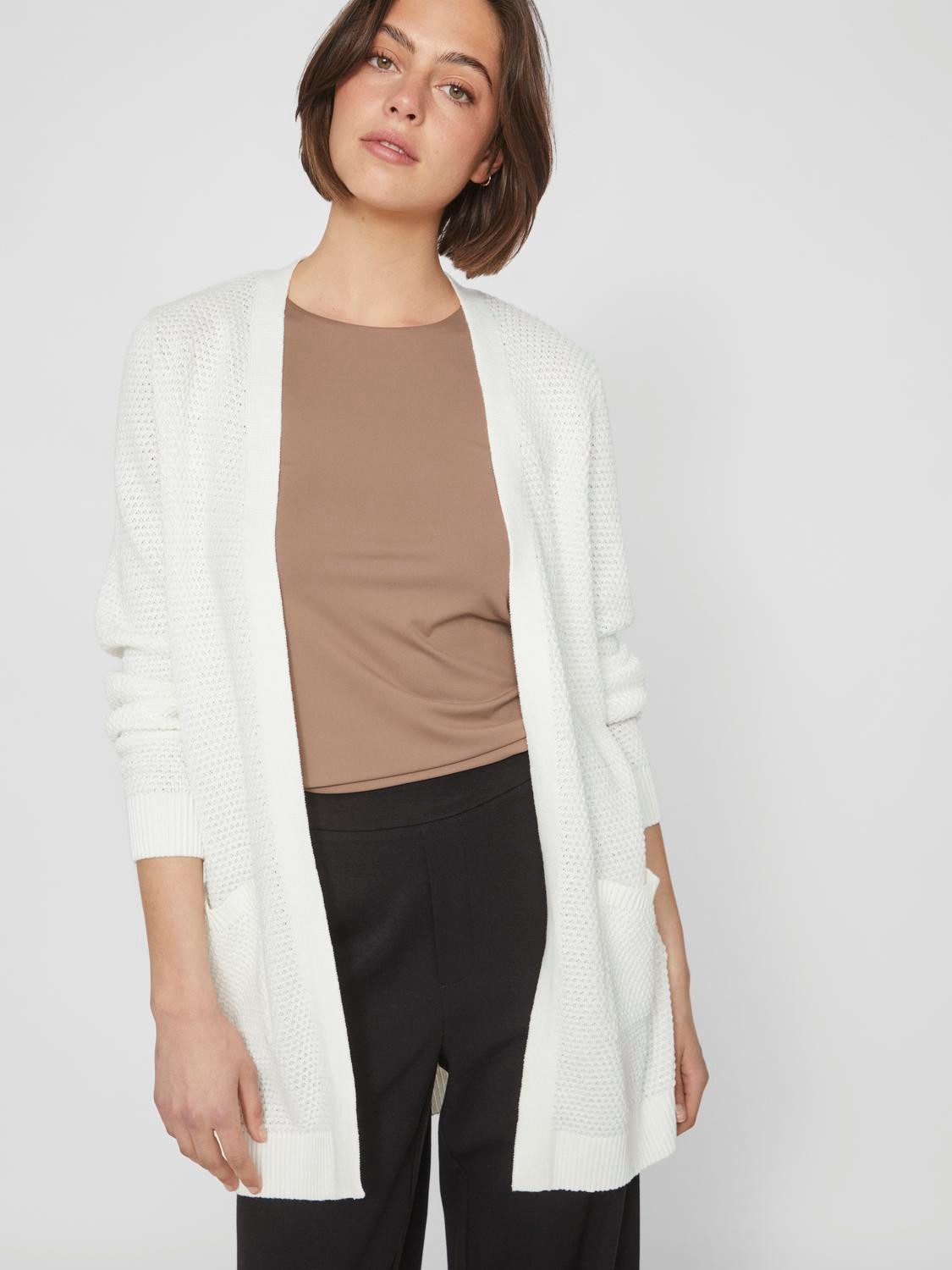 Vila Vest VIDALO L S KNIT CARDIGAN- NOOS