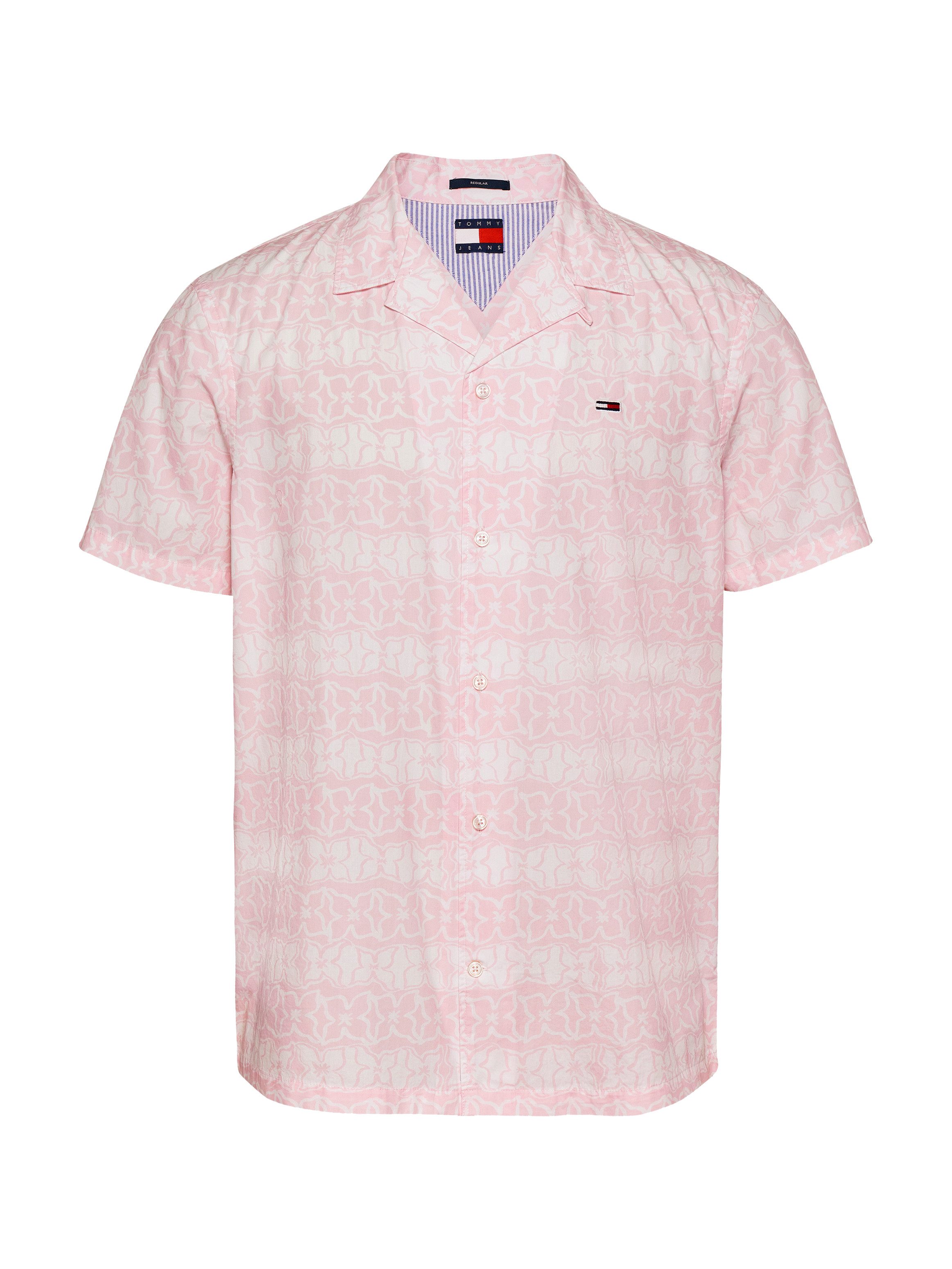 TOMMY JEANS Overhemd met korte mouwen TJM REG AOP SS SHIRT EXT
