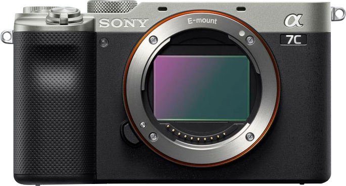 sony systeemcamera a7c 4k video, 5-assige beeldstabilisatie, nfc, bluetooth, enkele behuizing zwart