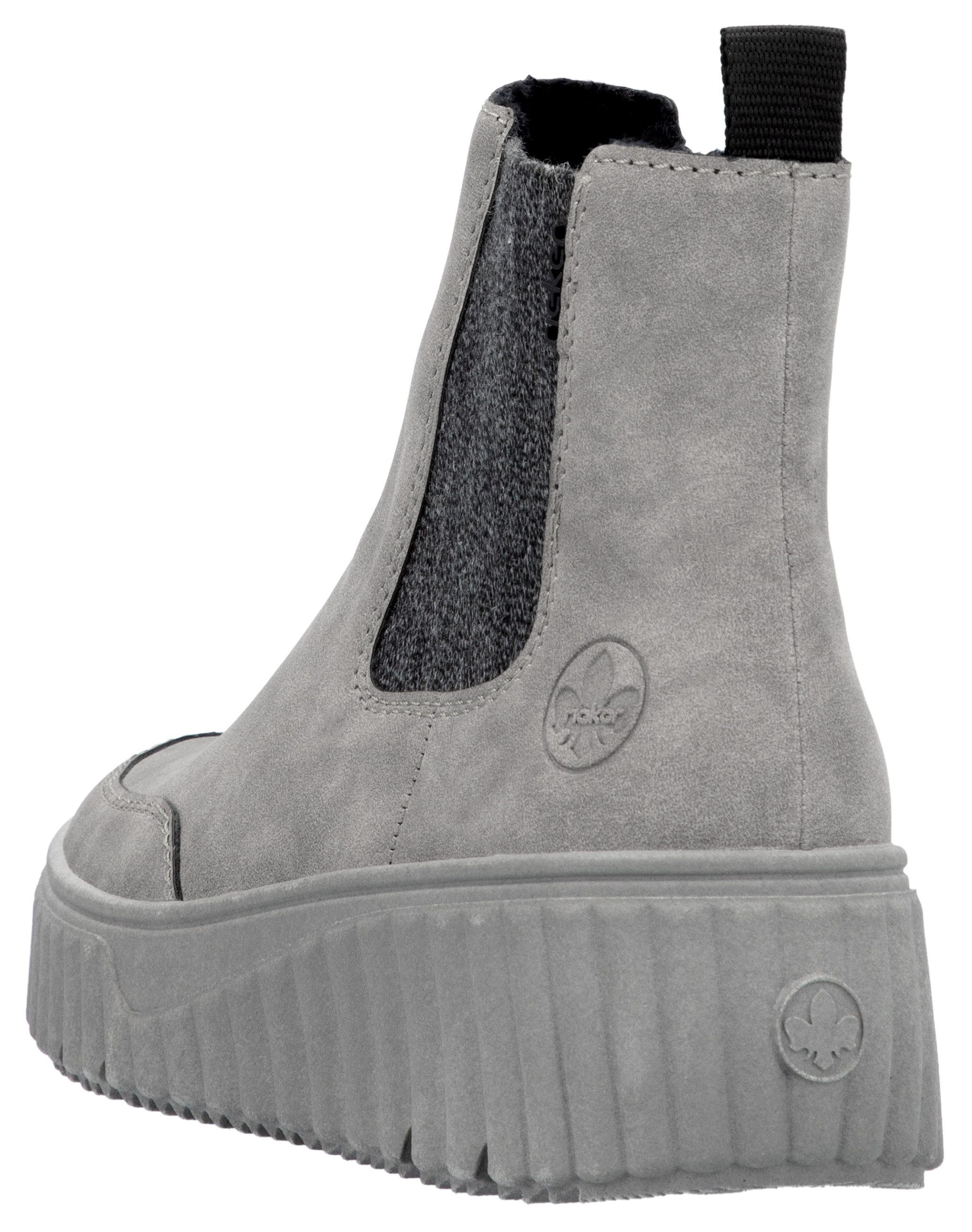 Rieker Chelsea-boots , instaplaarzen, wedge enkellaars met trekband