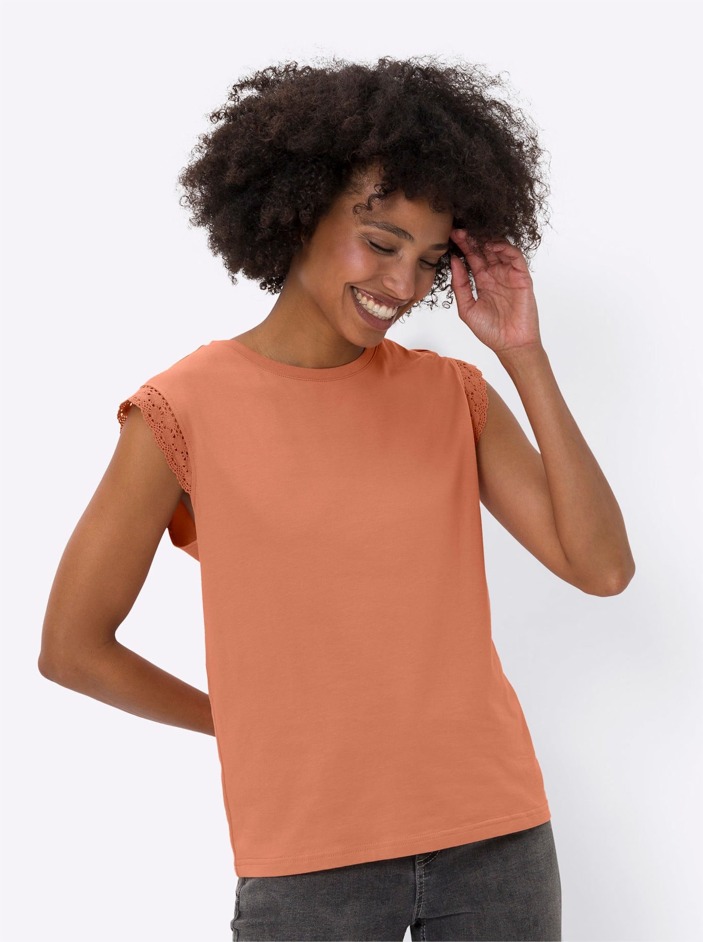 heine Shirt met ronde hals Shirt (1-delig)