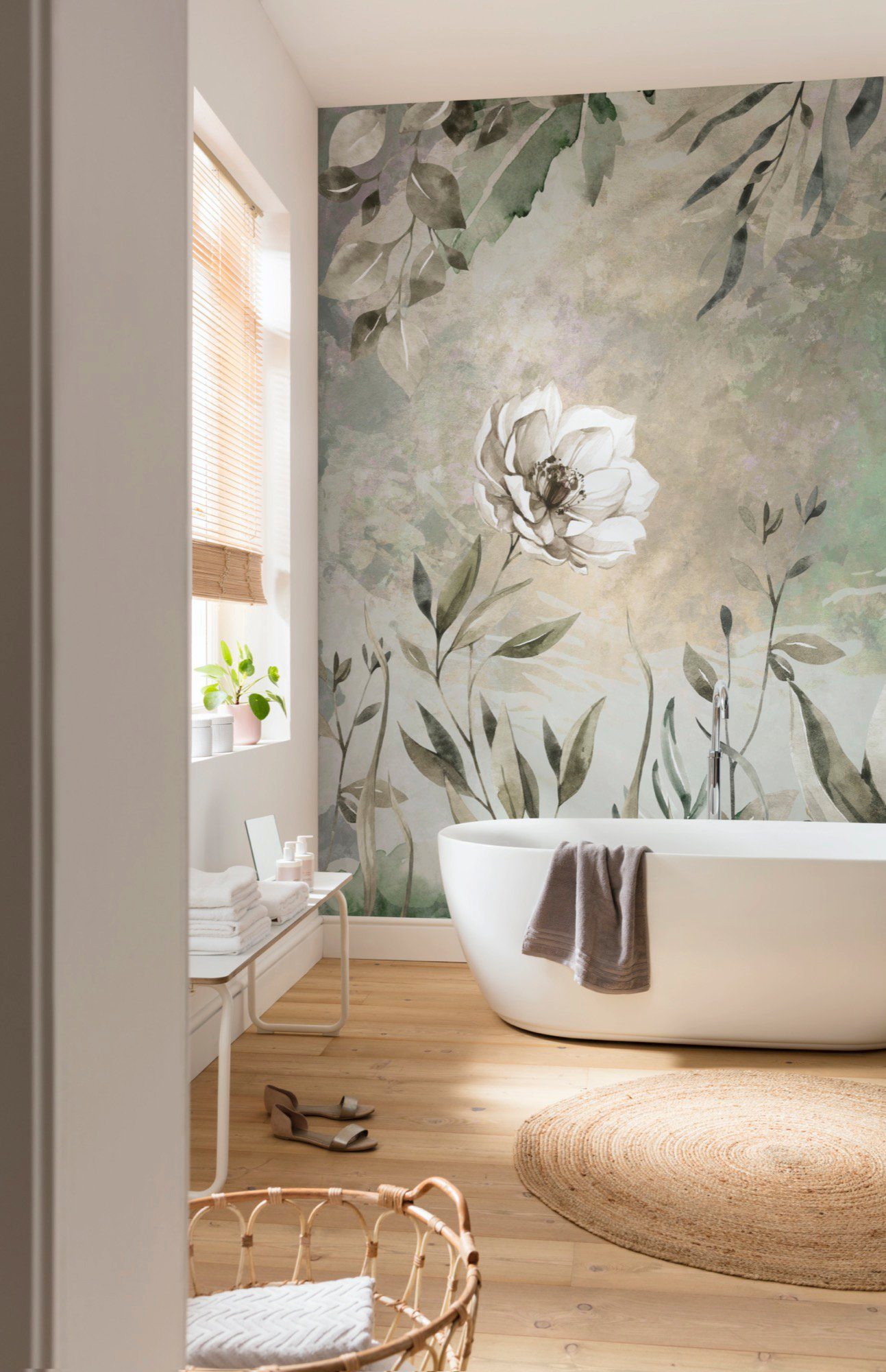 Komar Vliesbehang Digitale print vlies - Petite Brise - Afmeting 300 x 280 cm