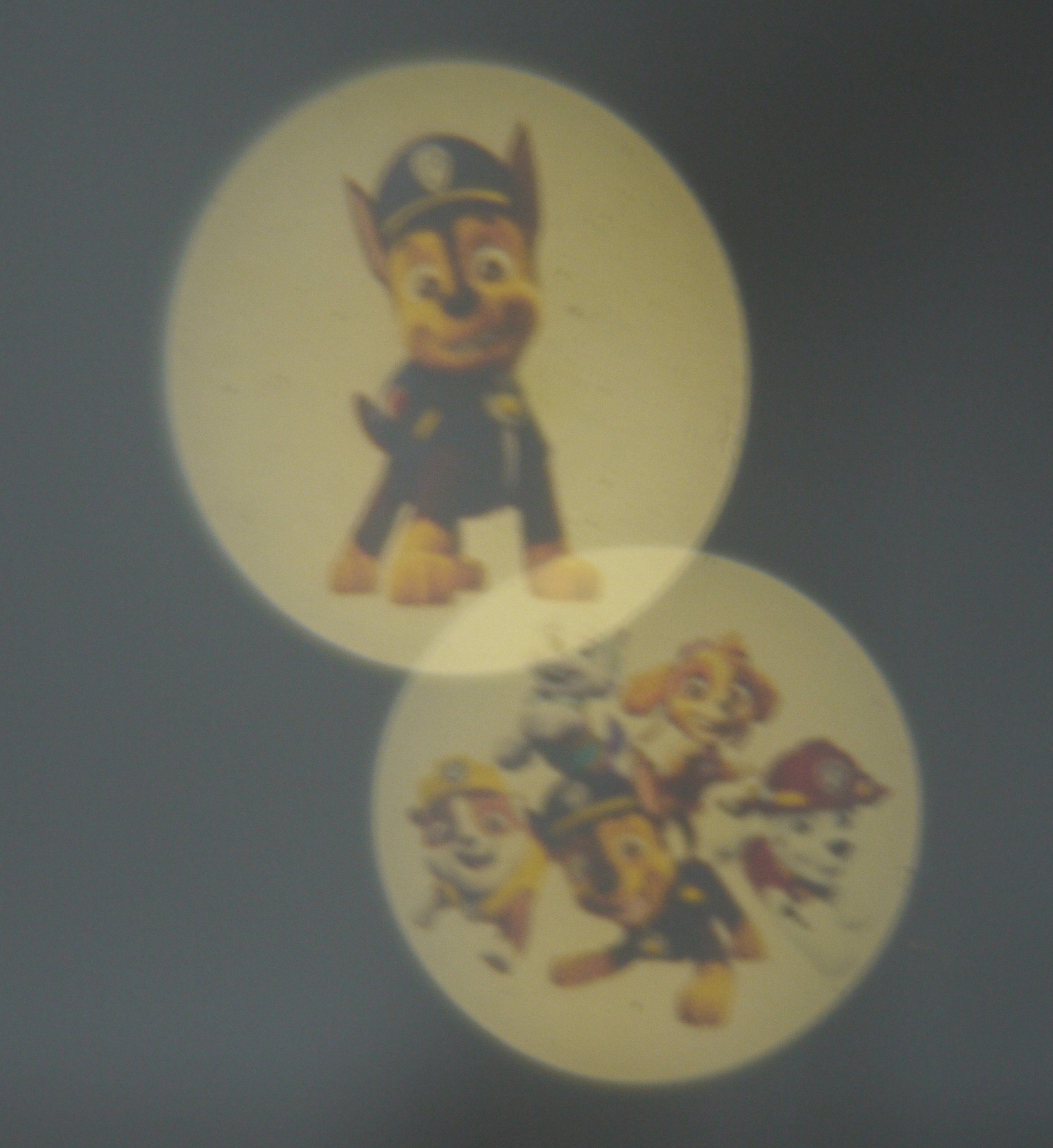 niermann Lednachtlampje Paw Patrol Set Paw Patrol 2 (1 x stekker-nachtlicht, 1 x draagbare beamer) (1 stuk)