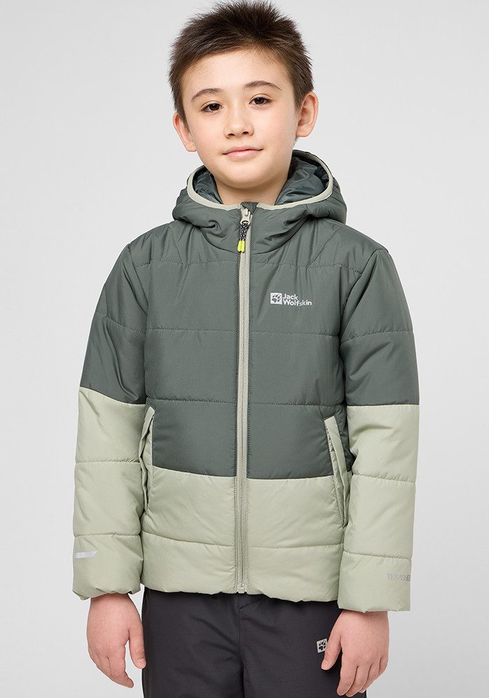 Jack Wolfskin TWO Hills Ins Jacket Kids Jack voor- en najaar Kinderen 104 slate green slate green