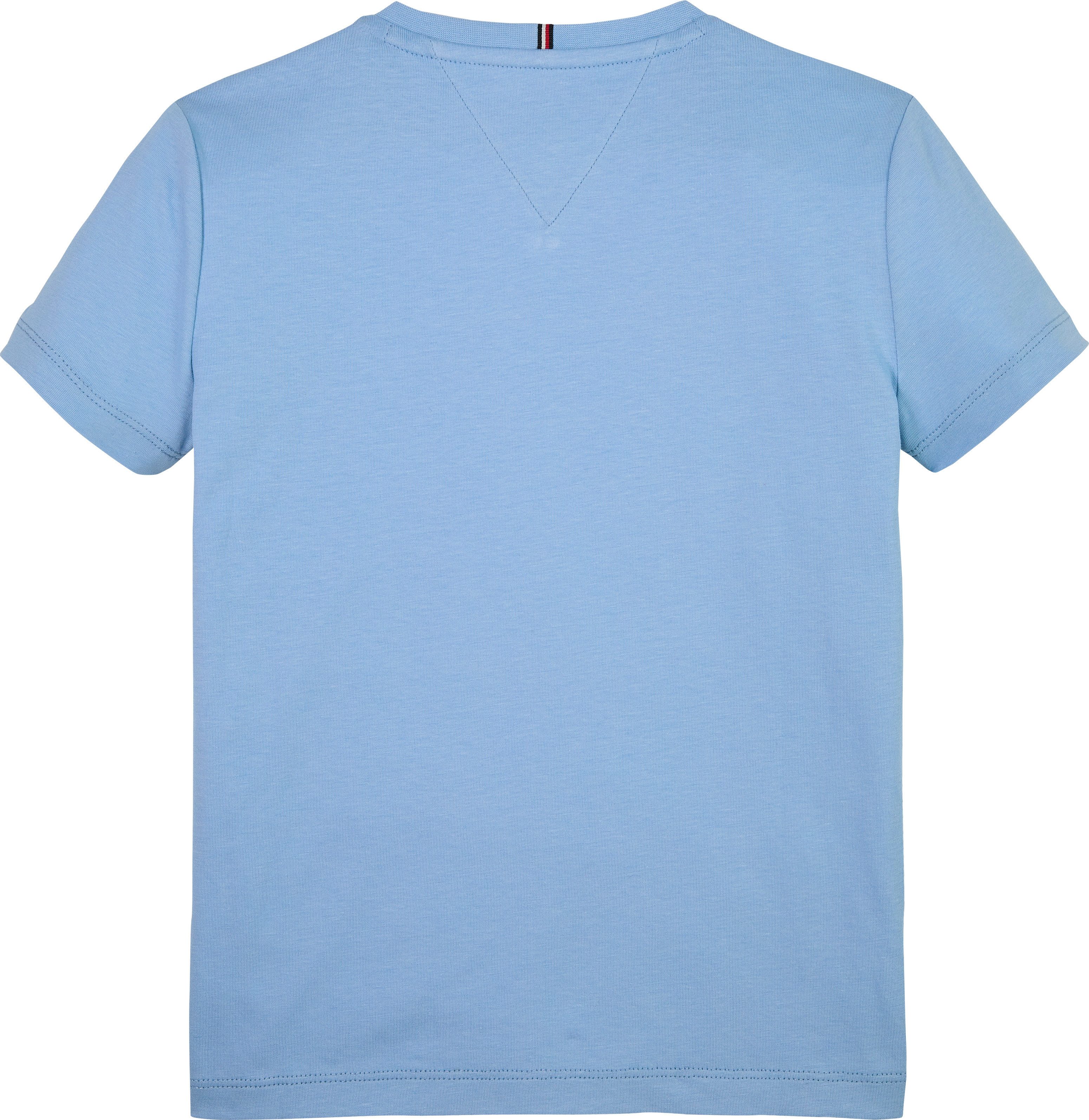 Tommy Hilfiger T-shirt TOMMY SCRIPT SEQUINS TEE SS voor kinderen tot 16 jaar, met pailletten