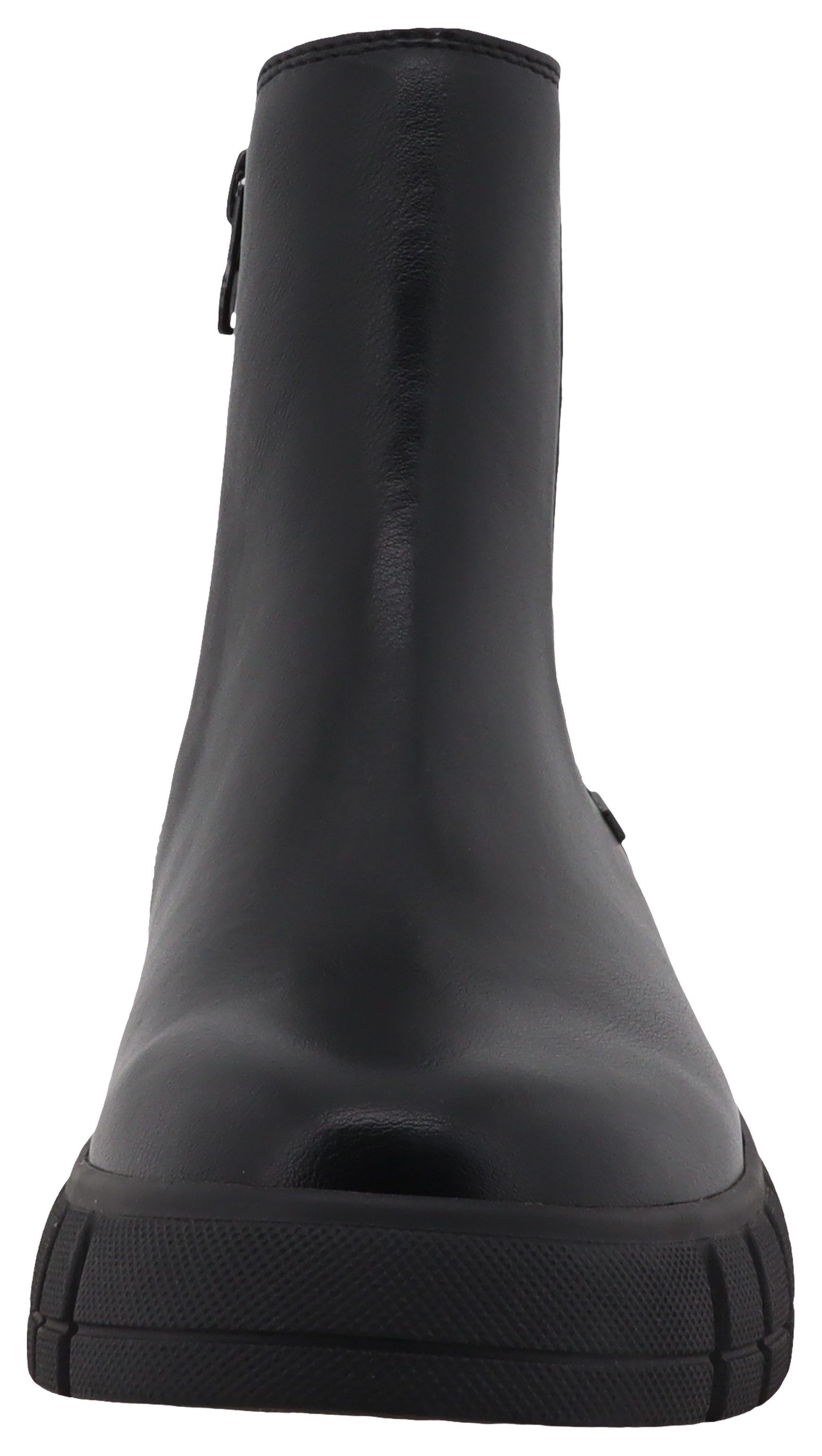 Tom Tailor Chelsea-boots , plateau, wedge enkellaars met praktische ritssluiting