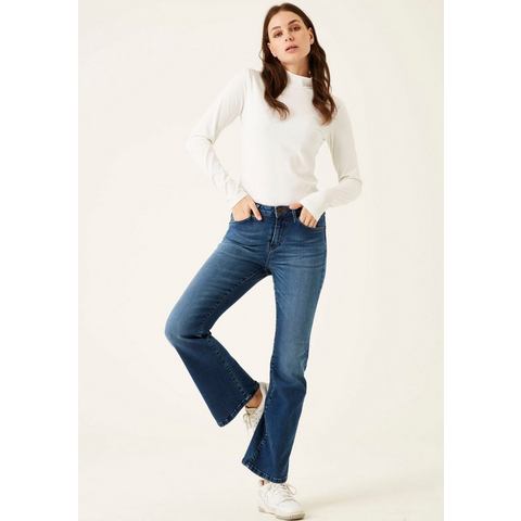 NU 20% KORTING: Garcia Slim fit jeans Celia Flare