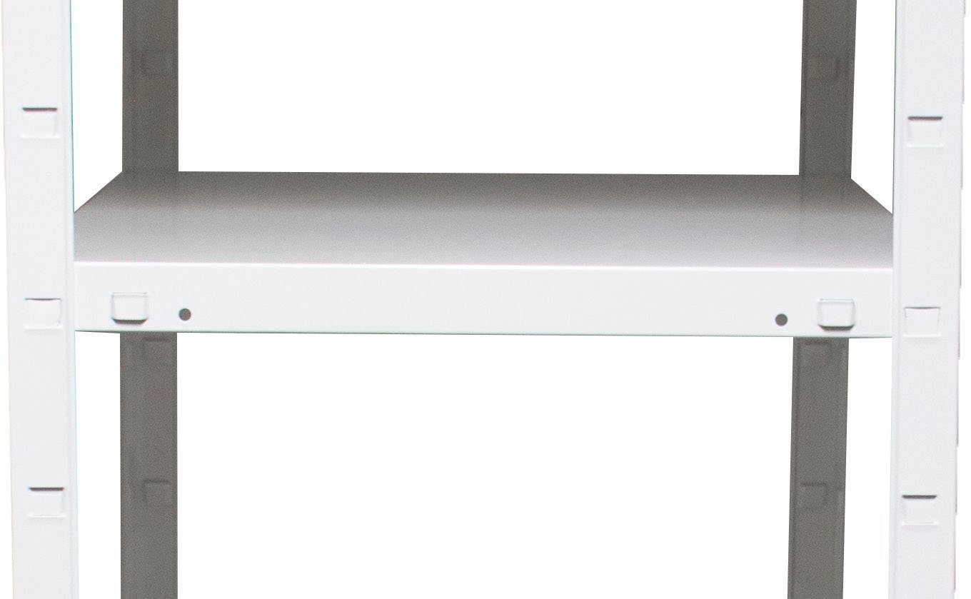 SCHULTE Regalwelt Stellingkast Montagesysteem basiskast 4 planken, hoogte: 180 cm, in verschillende uitvoeringen verkrijgbaar