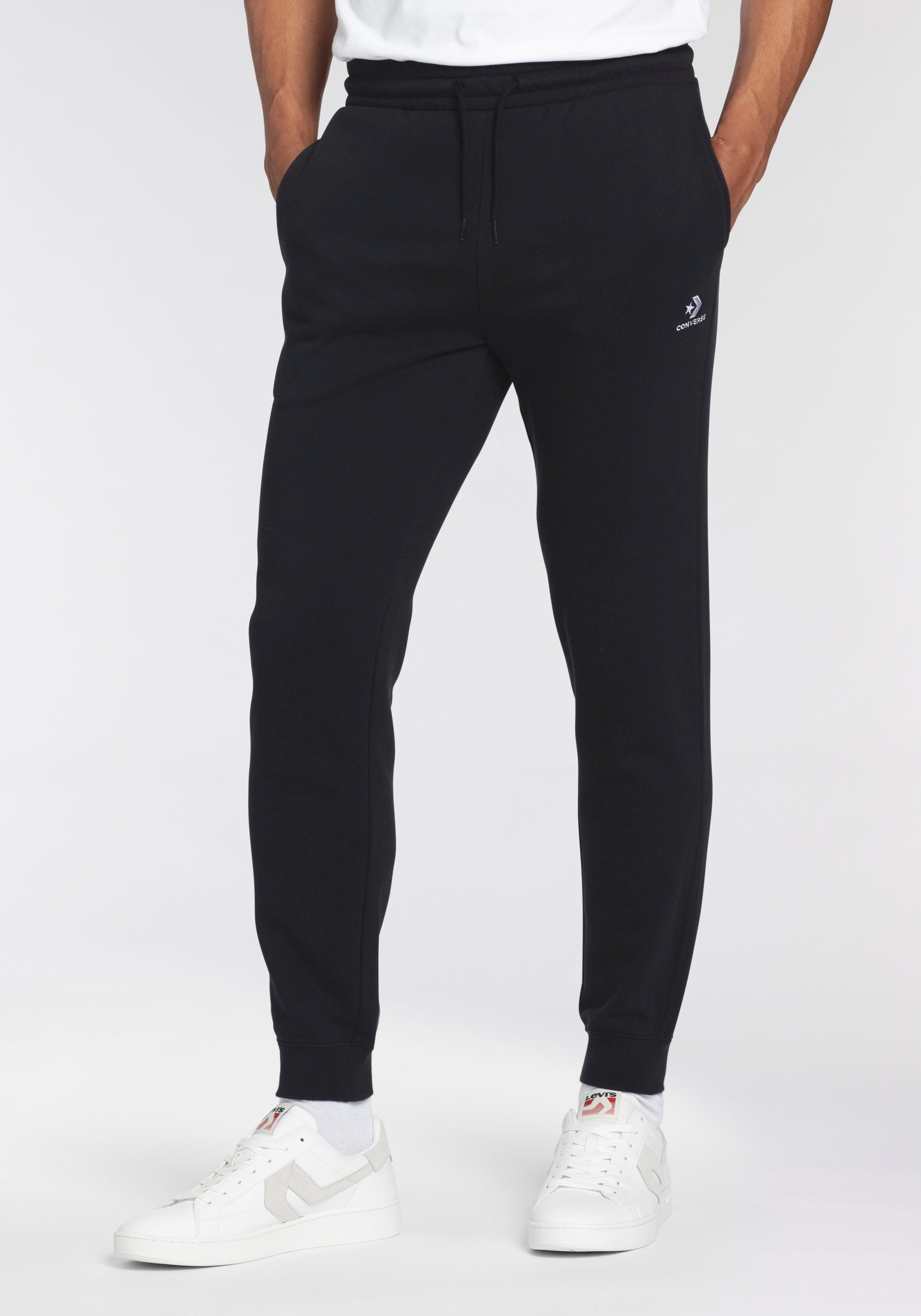 Converse Joggingbroek GO-TO EMBROIDERED STAR CHEVRON BRUSHED BACK FLEECE SWEATPANT (1-delig)