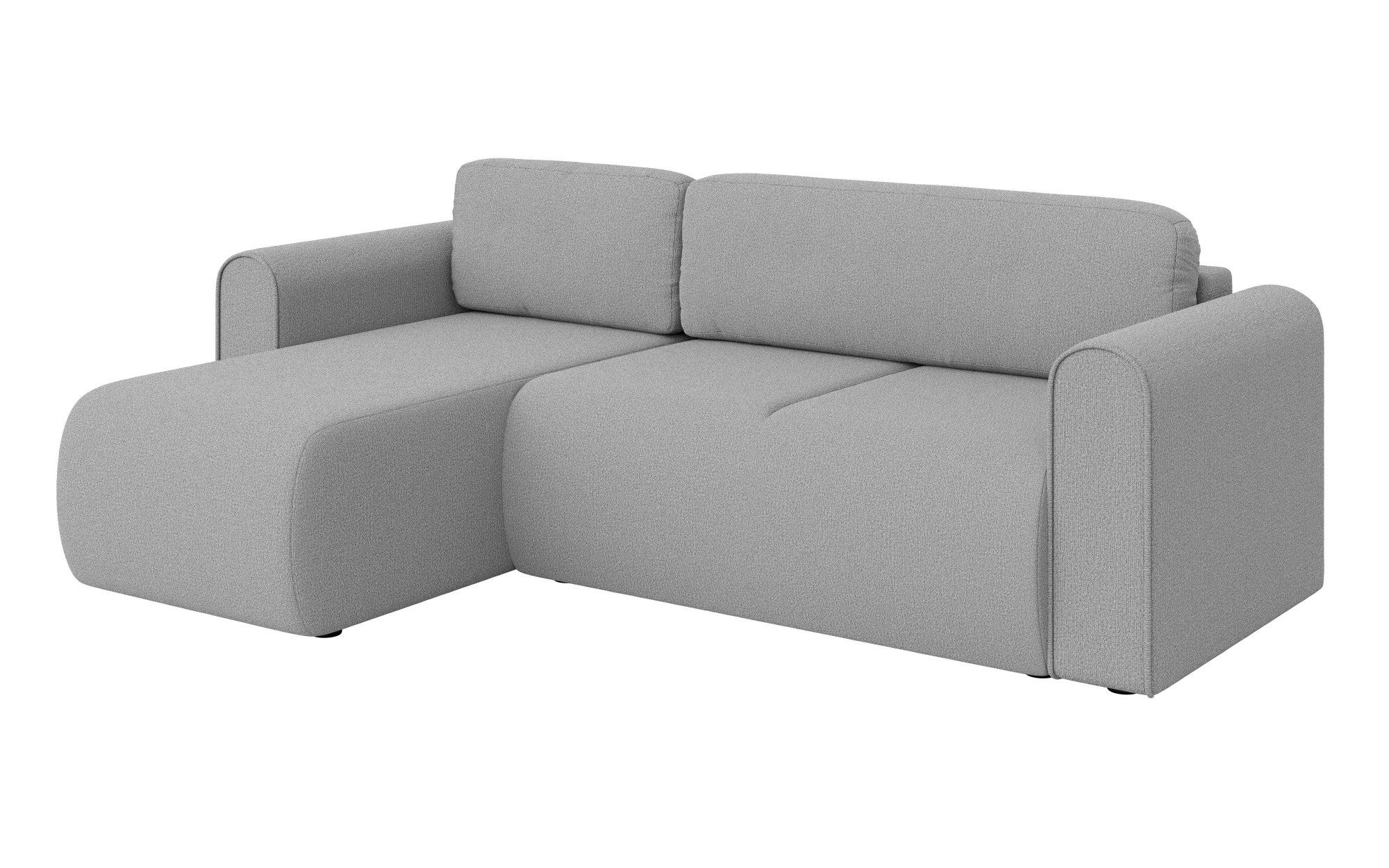 INOSIGN Hoekbank Zacharia optioneel slaapbank met opbergruimte, B/D/H 250/166/86 cm L-vorm met golfondersteuning, recamière aan beide zijden te monteren