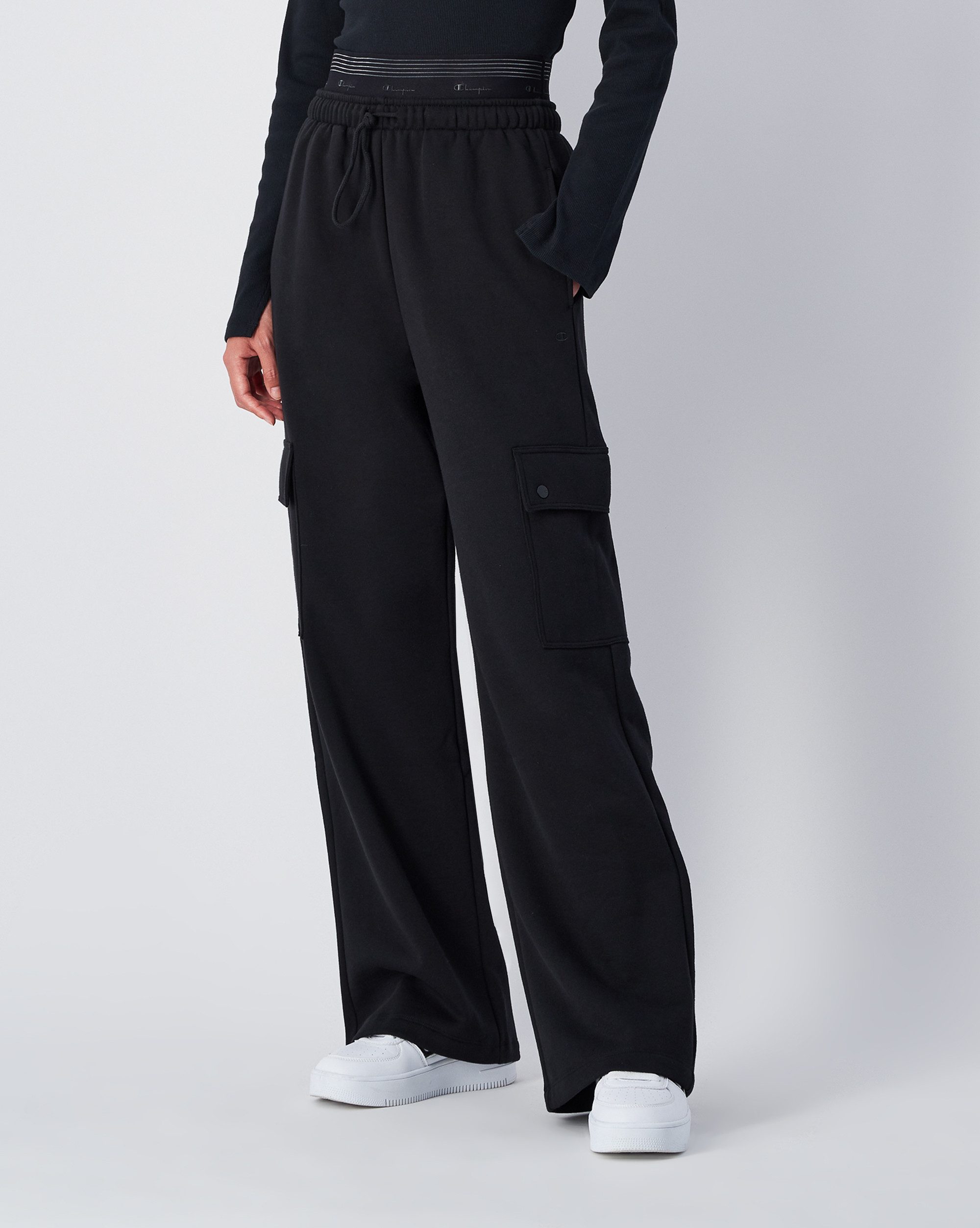 Champion Cargobroek Cargo Pants dames cargo broeken maat M (40) zwart