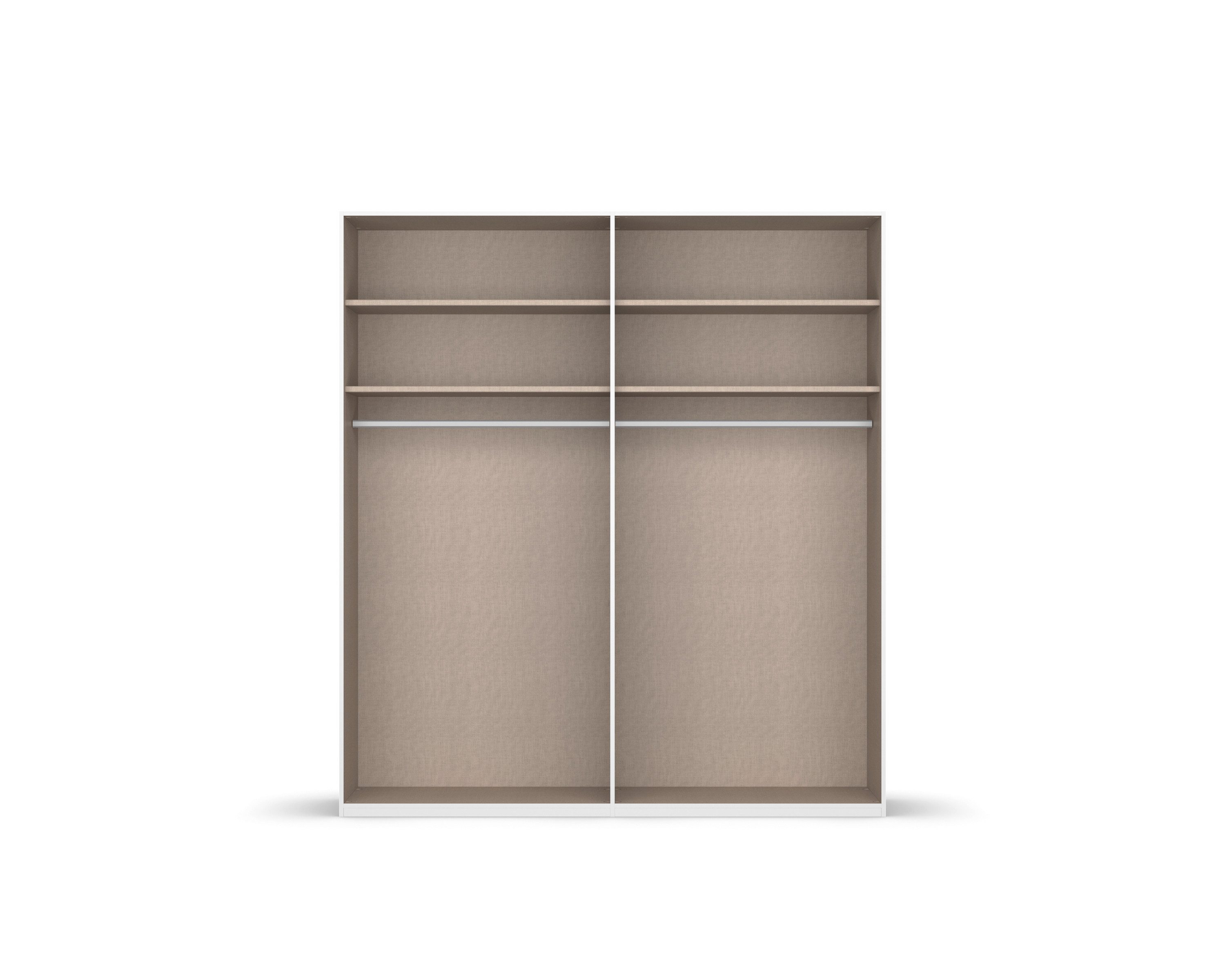 rauch Draaideurkast Kledingkast Kast Garderobe Slaapkamerkast EVELYN in elegante stijl, veel opbergruimte 4 breedtes en 2 hoogtes made in germany