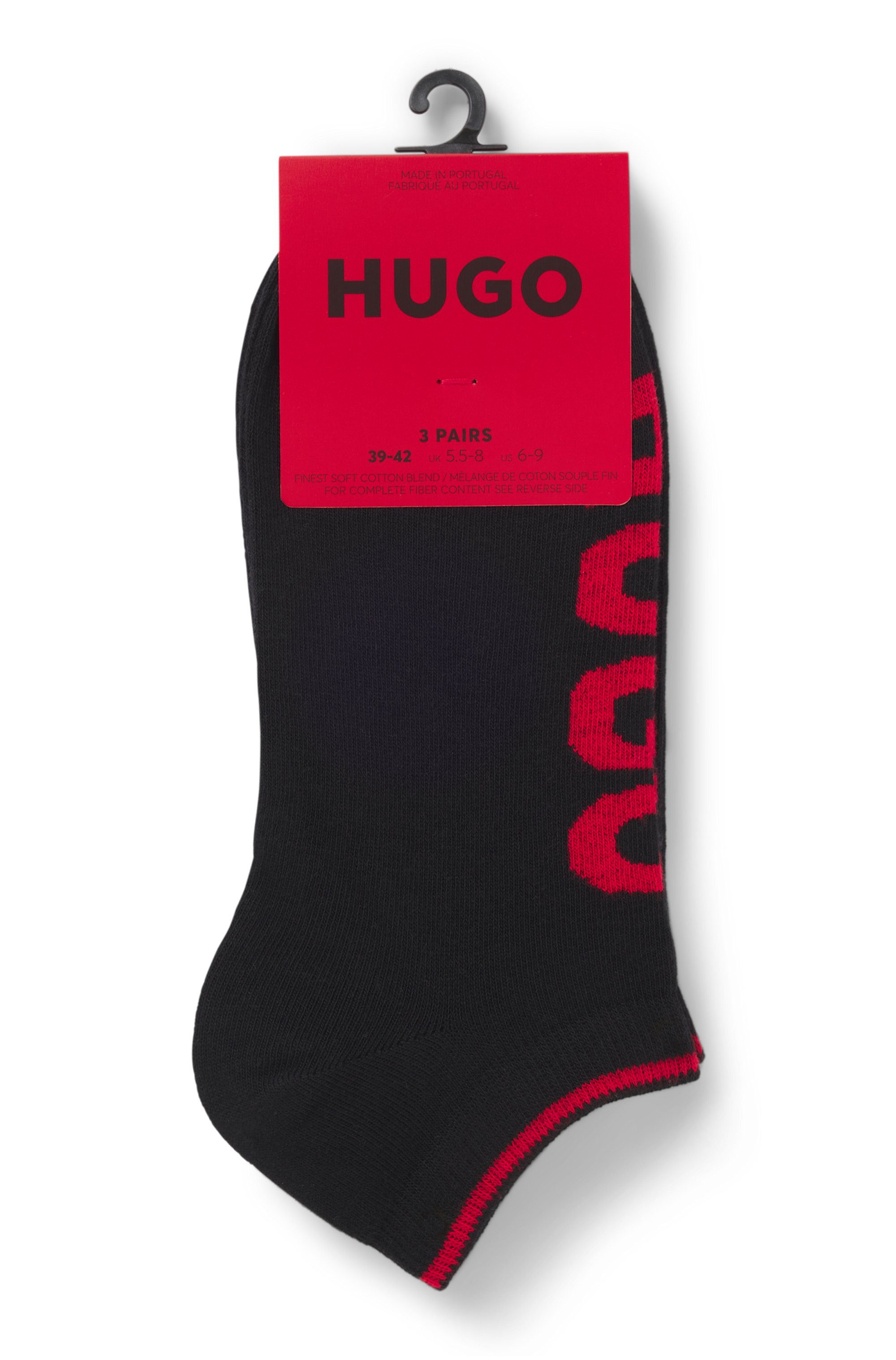 HUGO underwear Sneakersokken 3P AS Logo CC (3 paar)