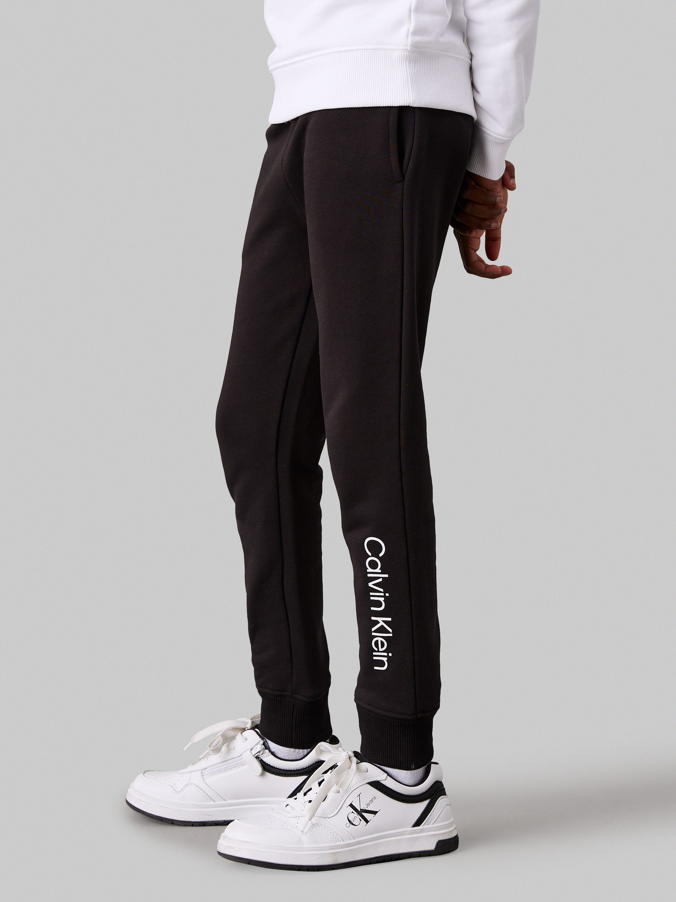 Calvin Klein Sweatbroek Inst.Logo Regular Jogger voor kinderen tot 16 jaar en met logo-opdruk