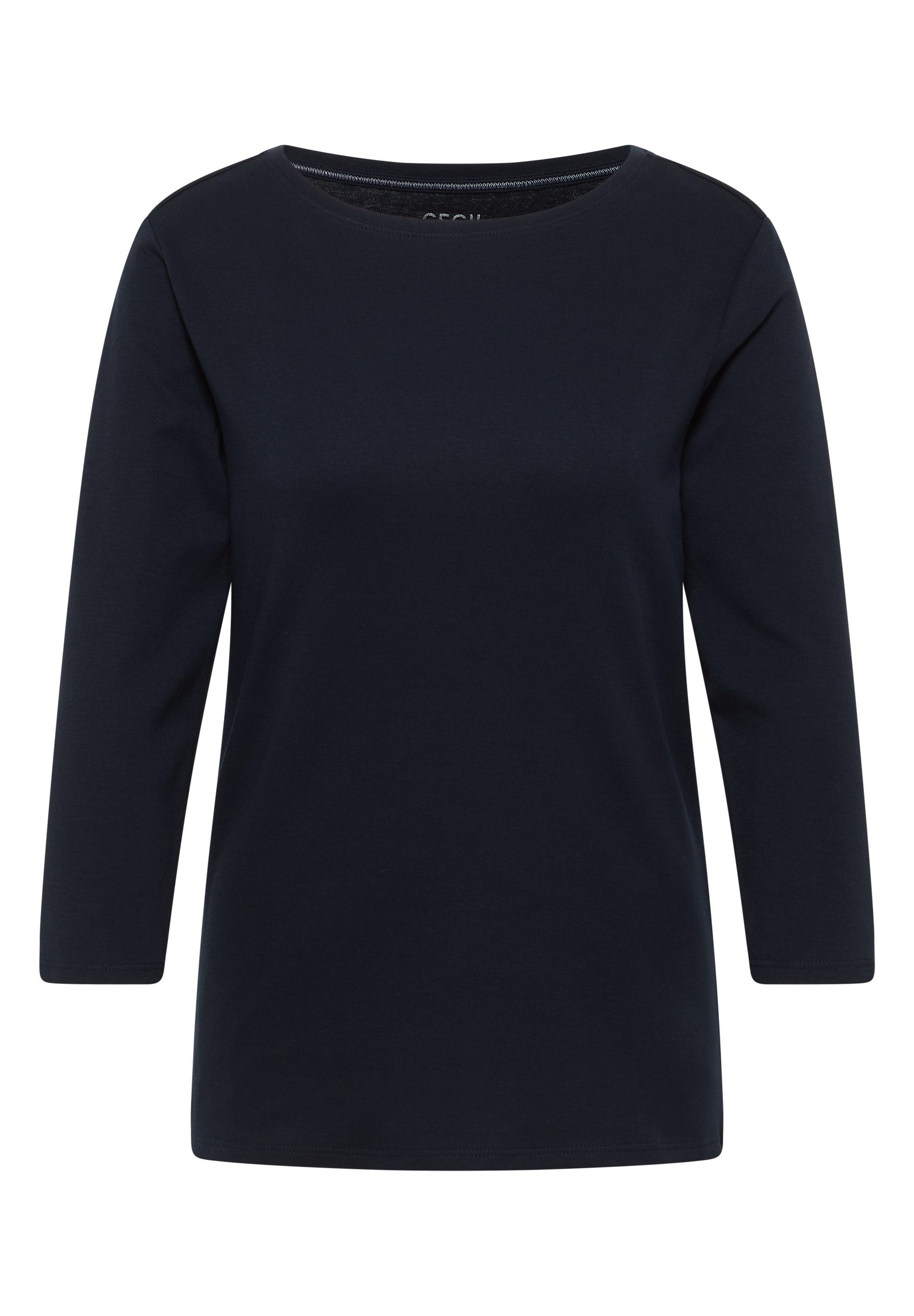 Cecil Shirt met 3/4 mouwen met boothals