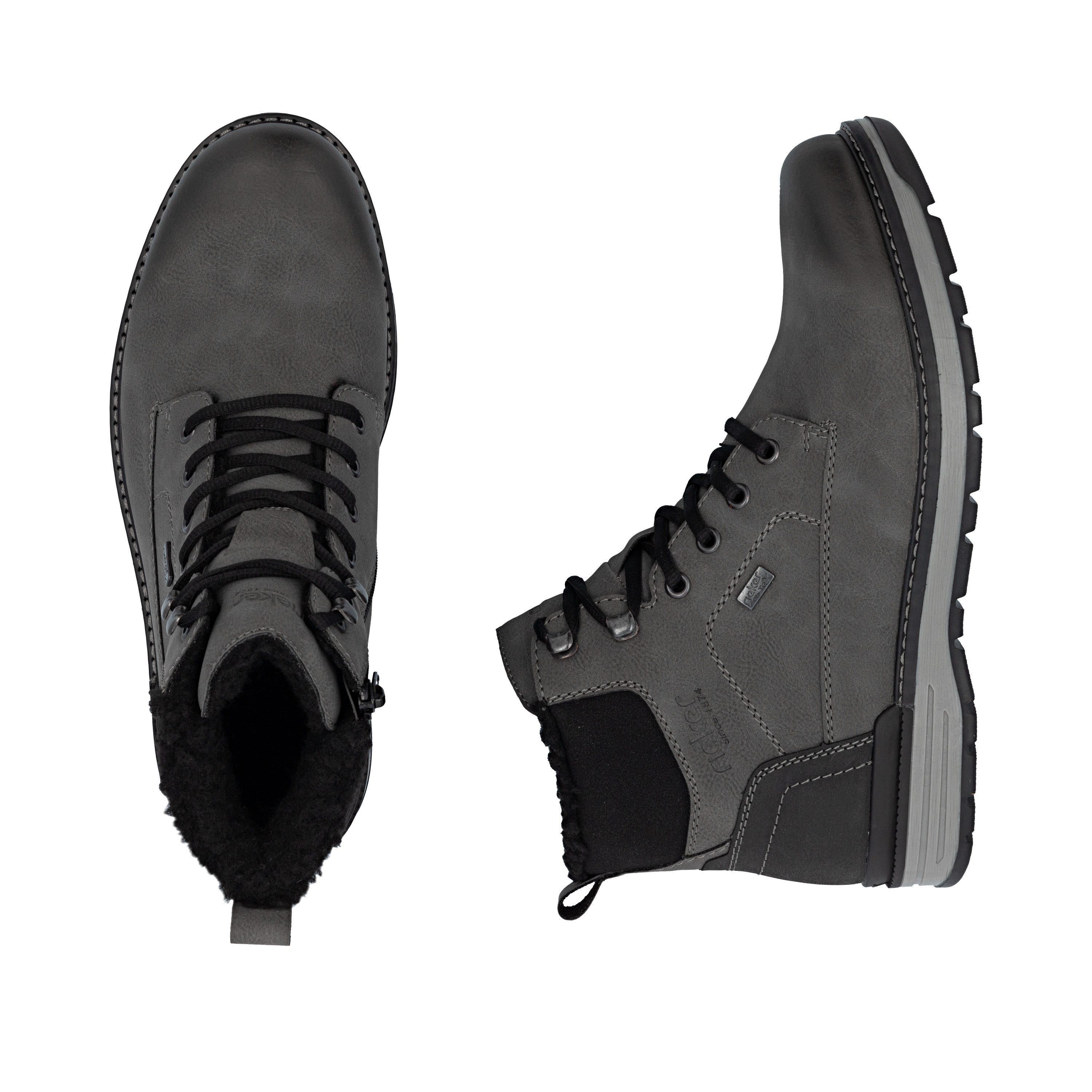 Rieker Winterlaarzen Winter enkellaars, veterlaarzen met waterafstotend riekerTEX-membraan