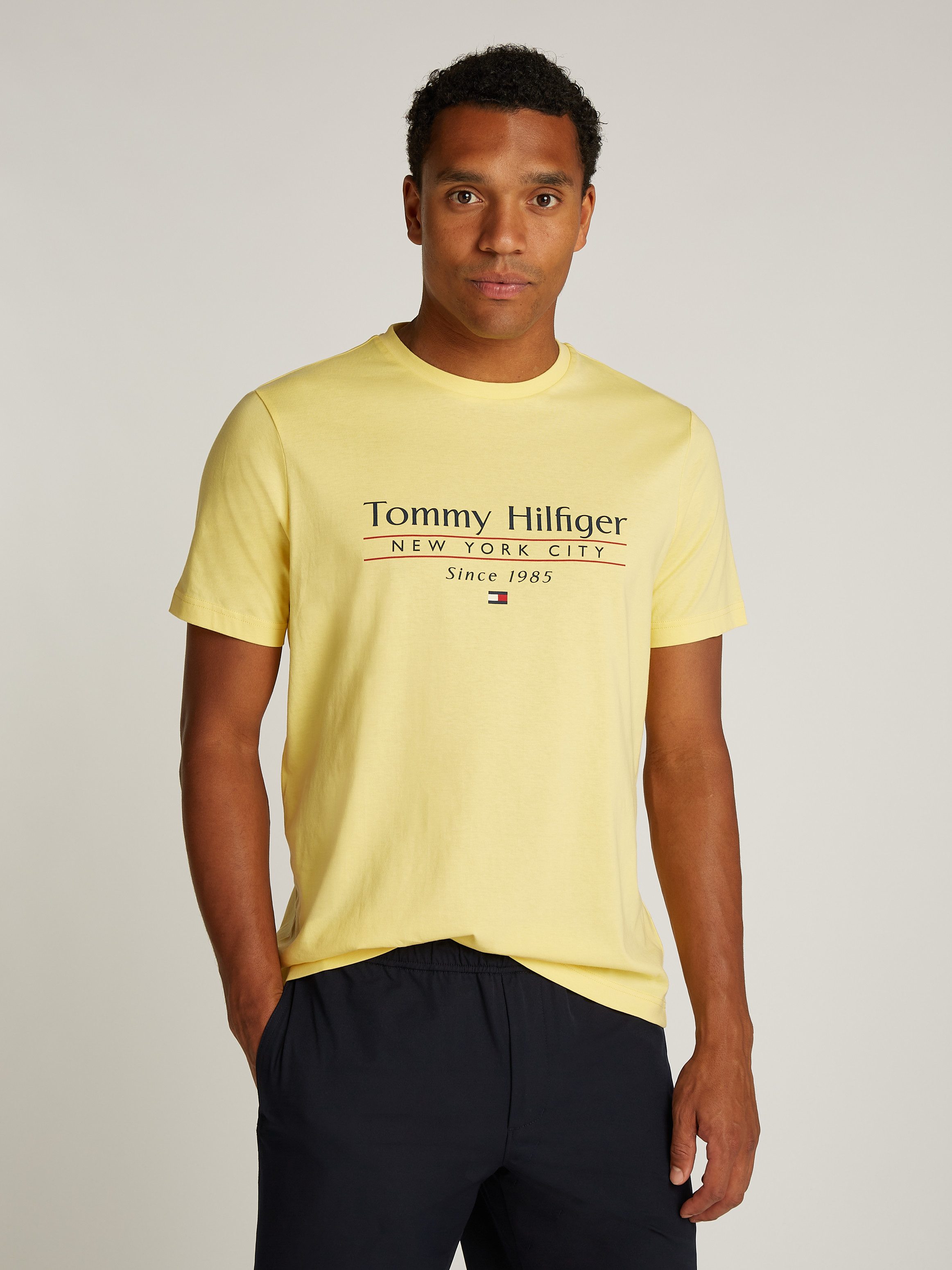 Tommy Hilfiger T-shirt HILFIGER CENTER STACK TEE