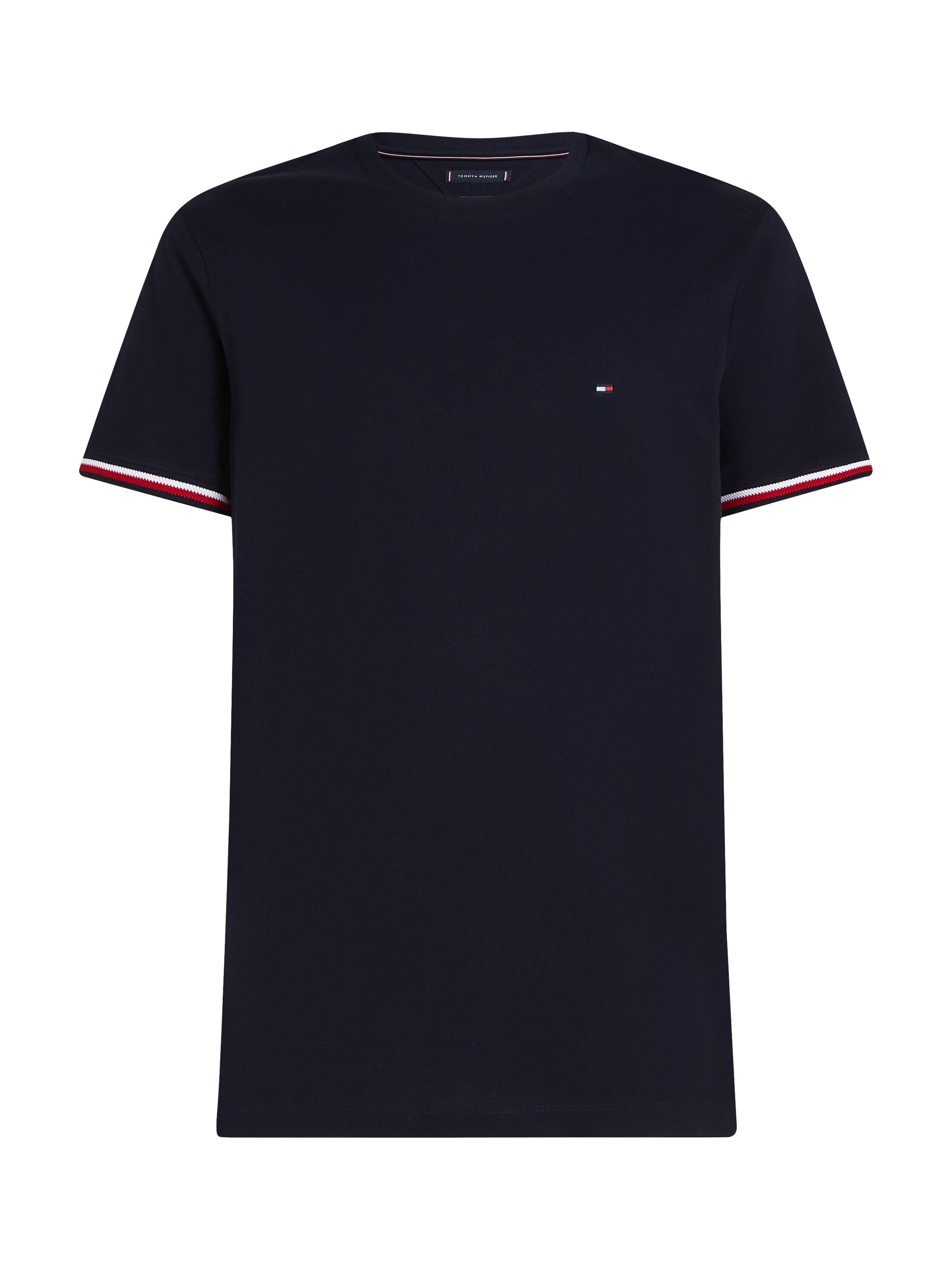 Tommy Hilfiger T-shirt GLOBAL STRIPE CUFF TEE