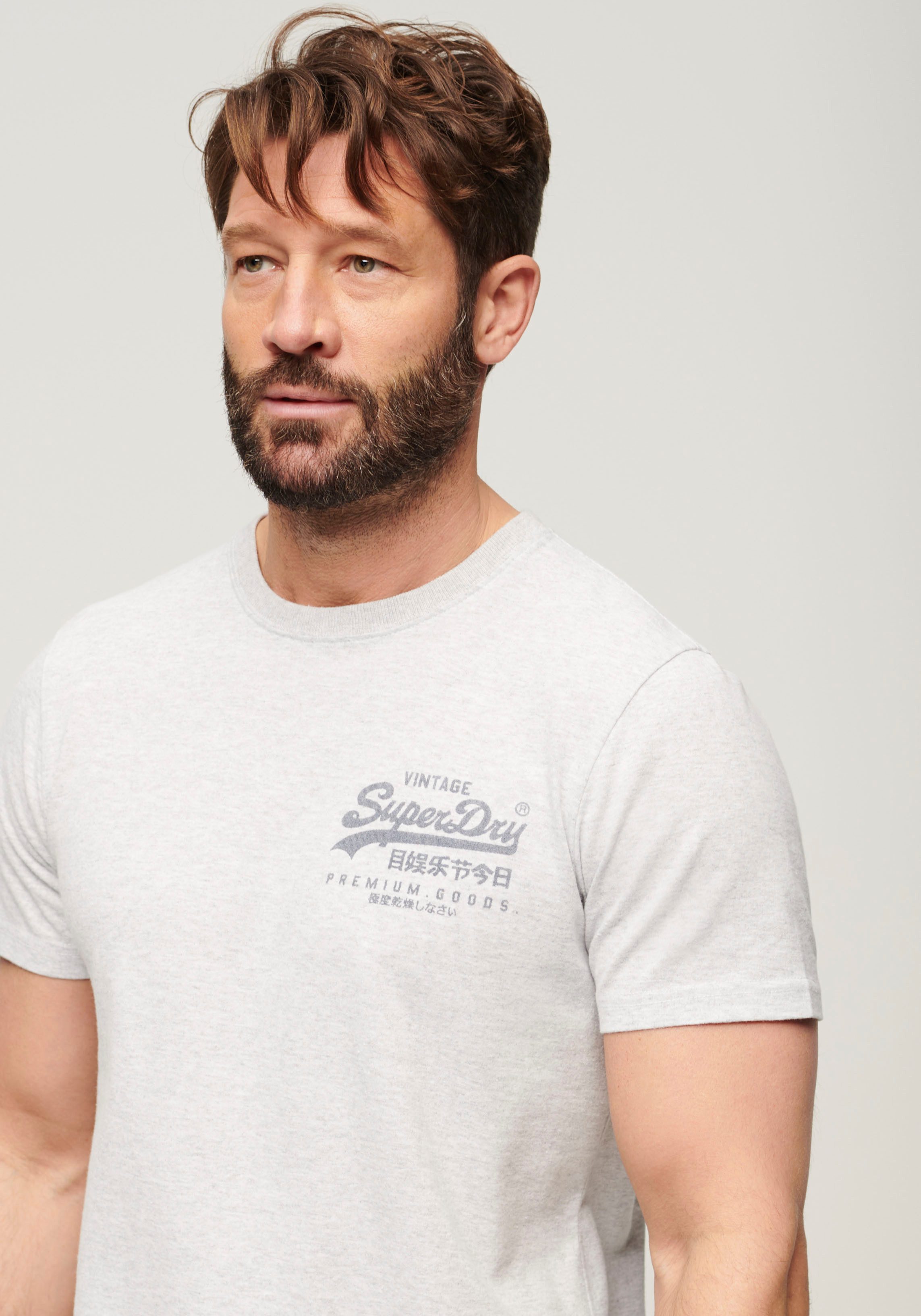 Superdry T-shirt CLASSIC VL HERITAGE CHEST TEE