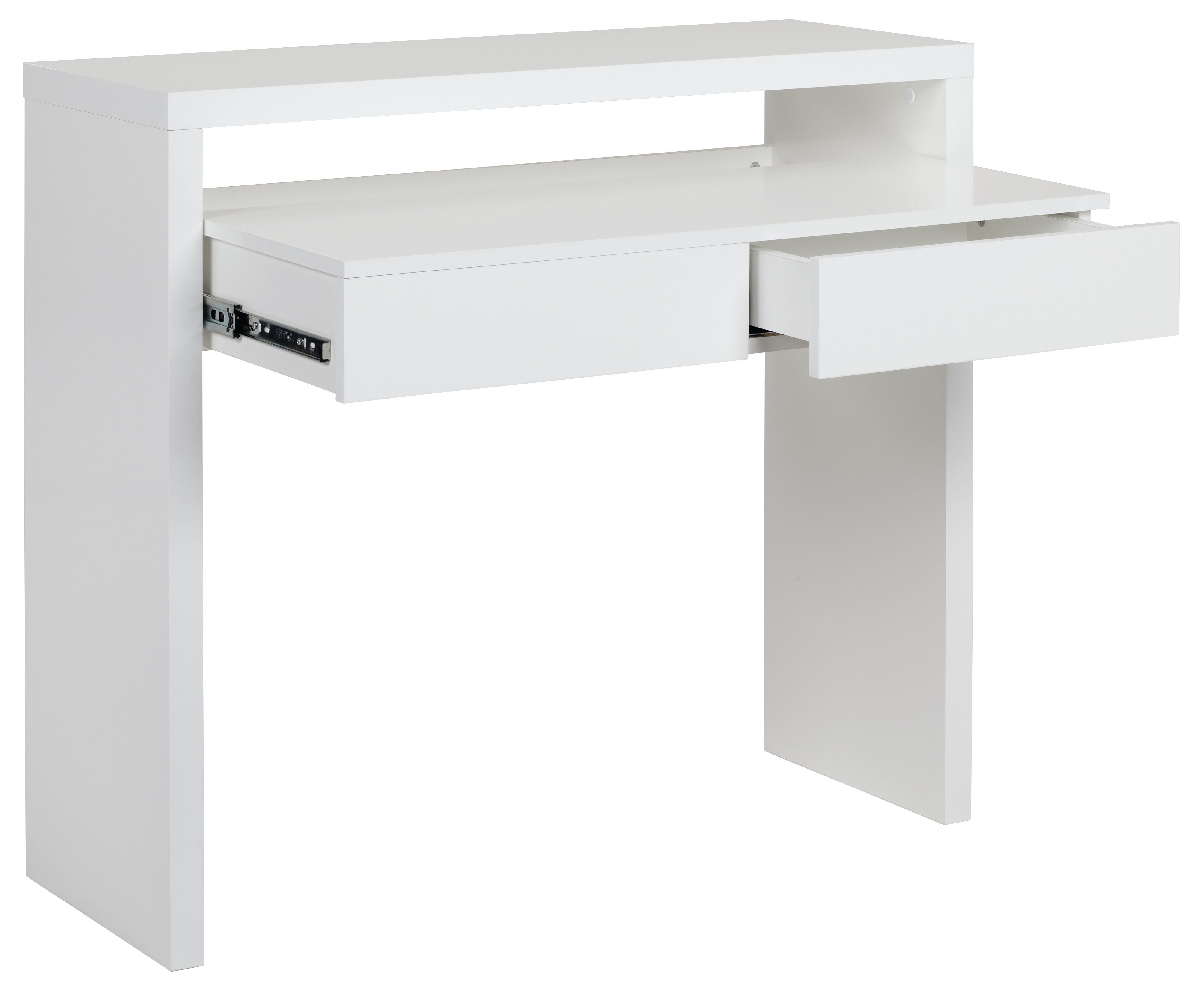 Woodman Bureau Console10 puristisch design, breedte 36 - 56 cm