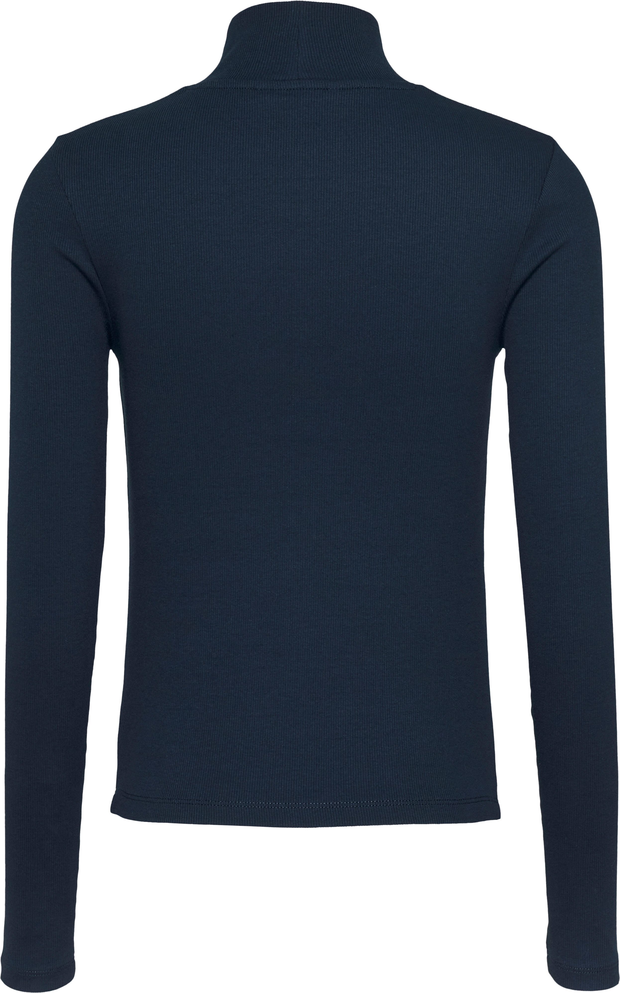 TOMMY JEANS Shirt met lange mouwen TJW ESSENTIAL MOCK NECK