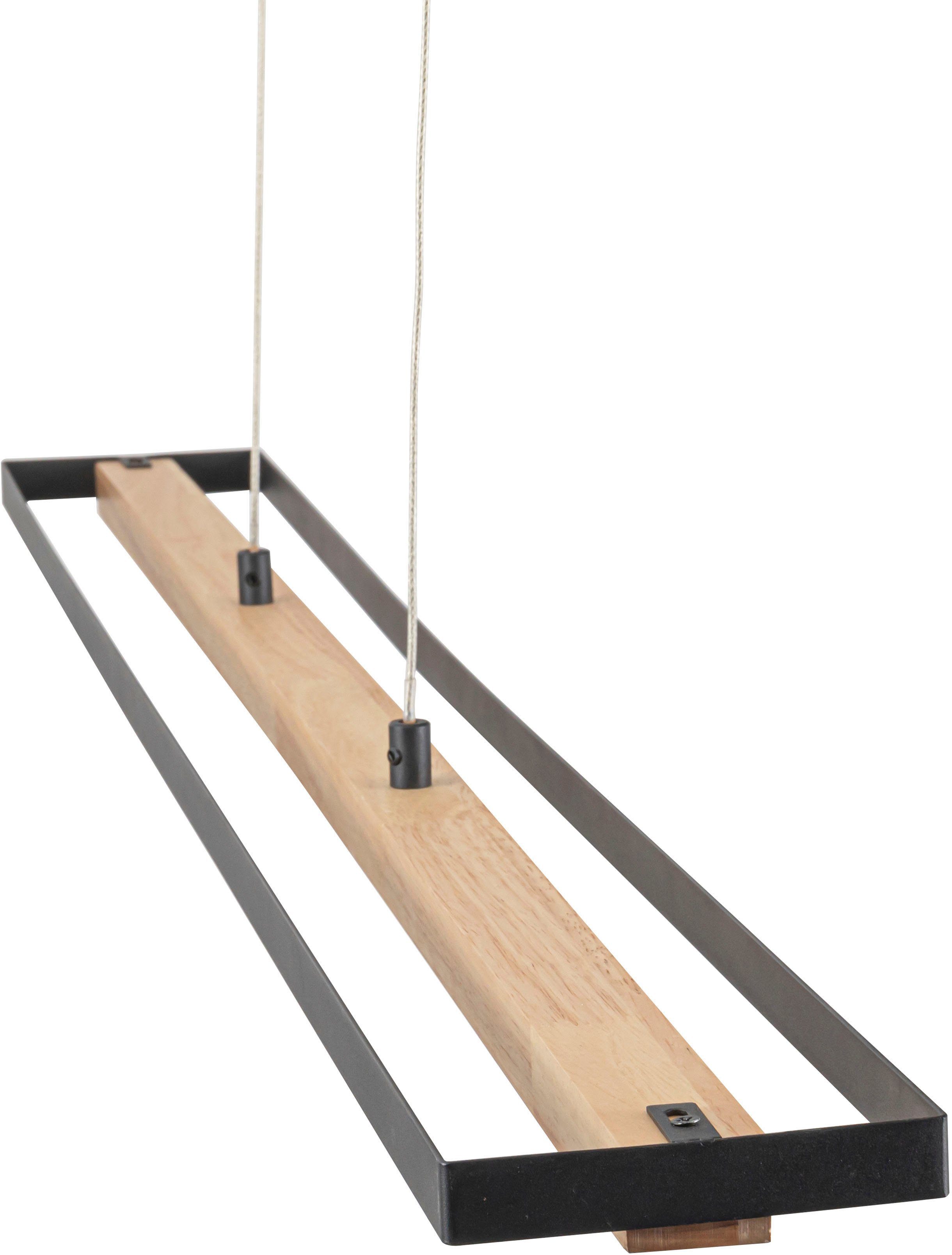 Home affaire Led-hanglamp Percht in hoogte verstelbaar, warmwit (1 stuk)