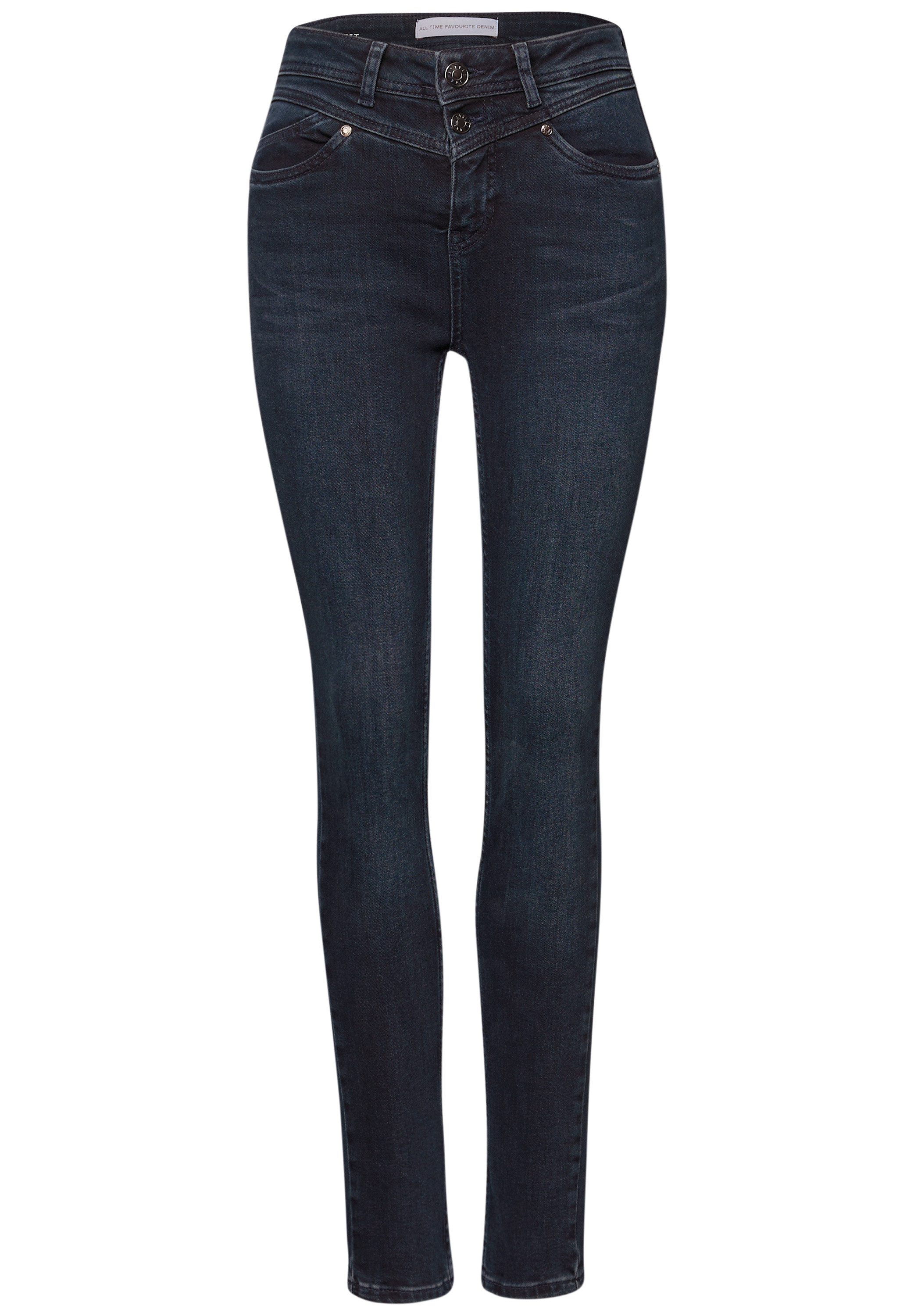 STREET ONE Slim fit jeans Style York in 5-pocket-stijl en met stretch