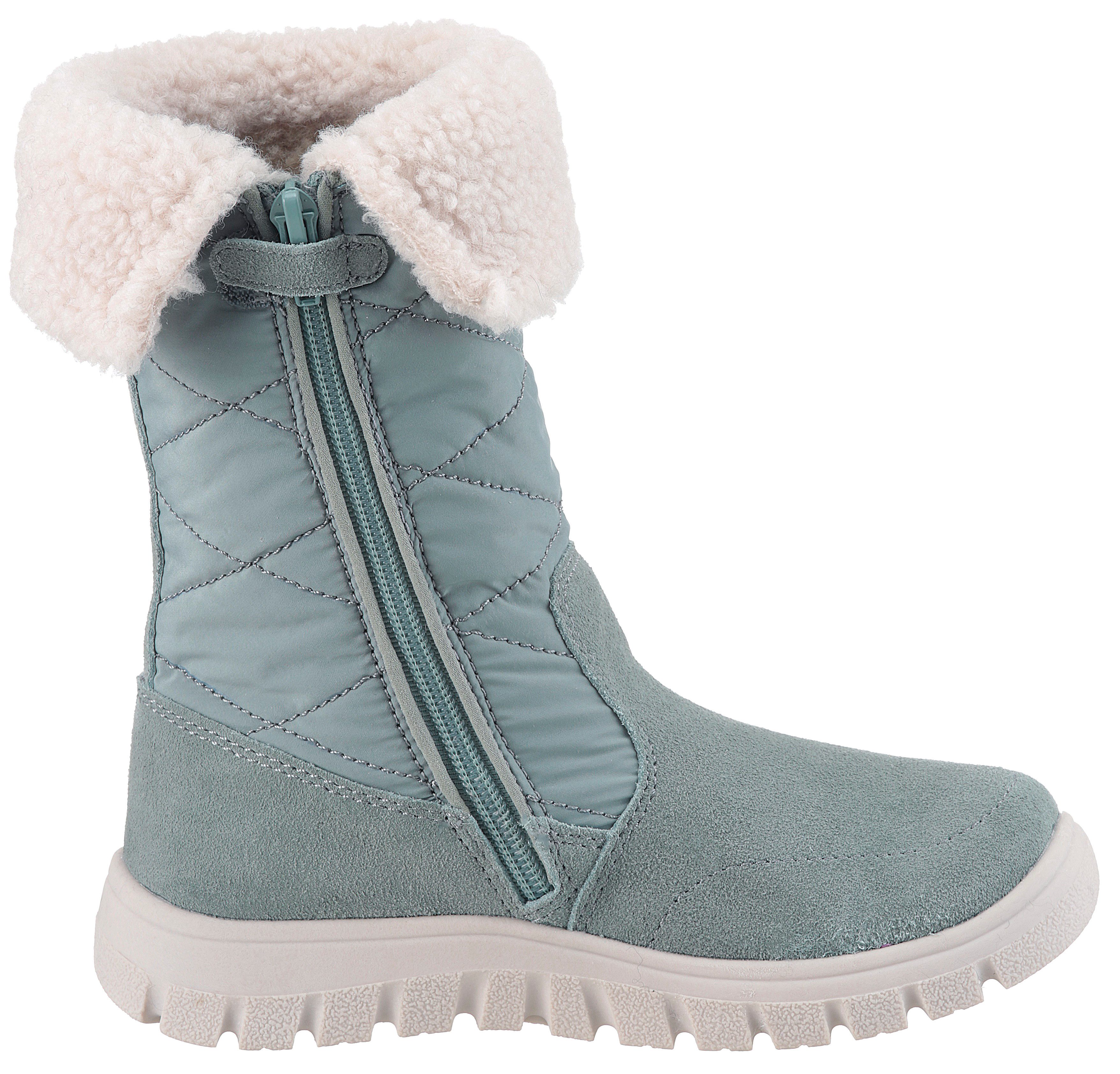Naturino Winterlaarzen PLUVY ZIP WP. Sneeuwlaarzen, waterafstotend, maat sjabloon te downloaden