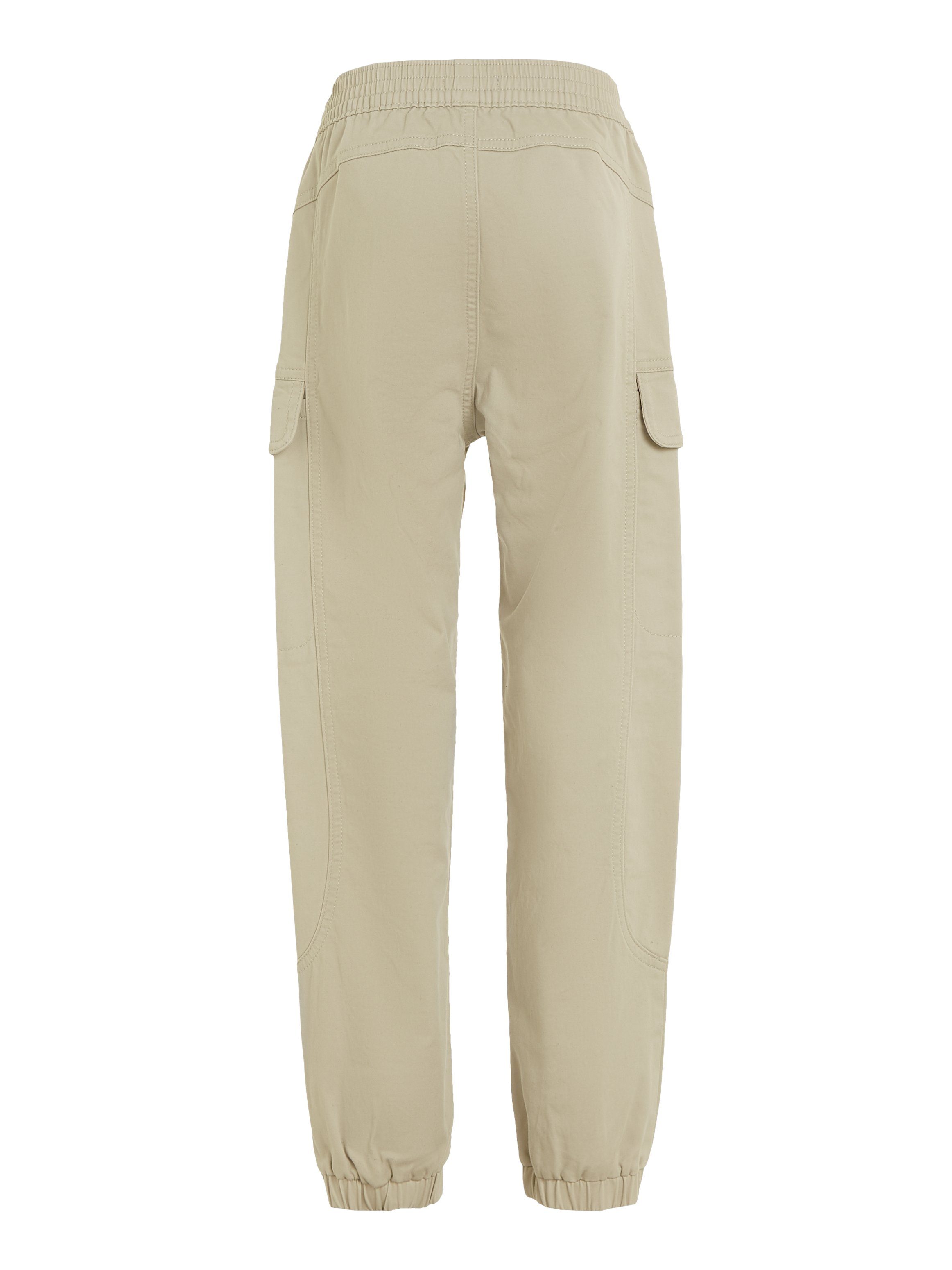 Calvin Klein Cargobroek SATEEN CARGO PANTS voor kinderen tot 16 jaar