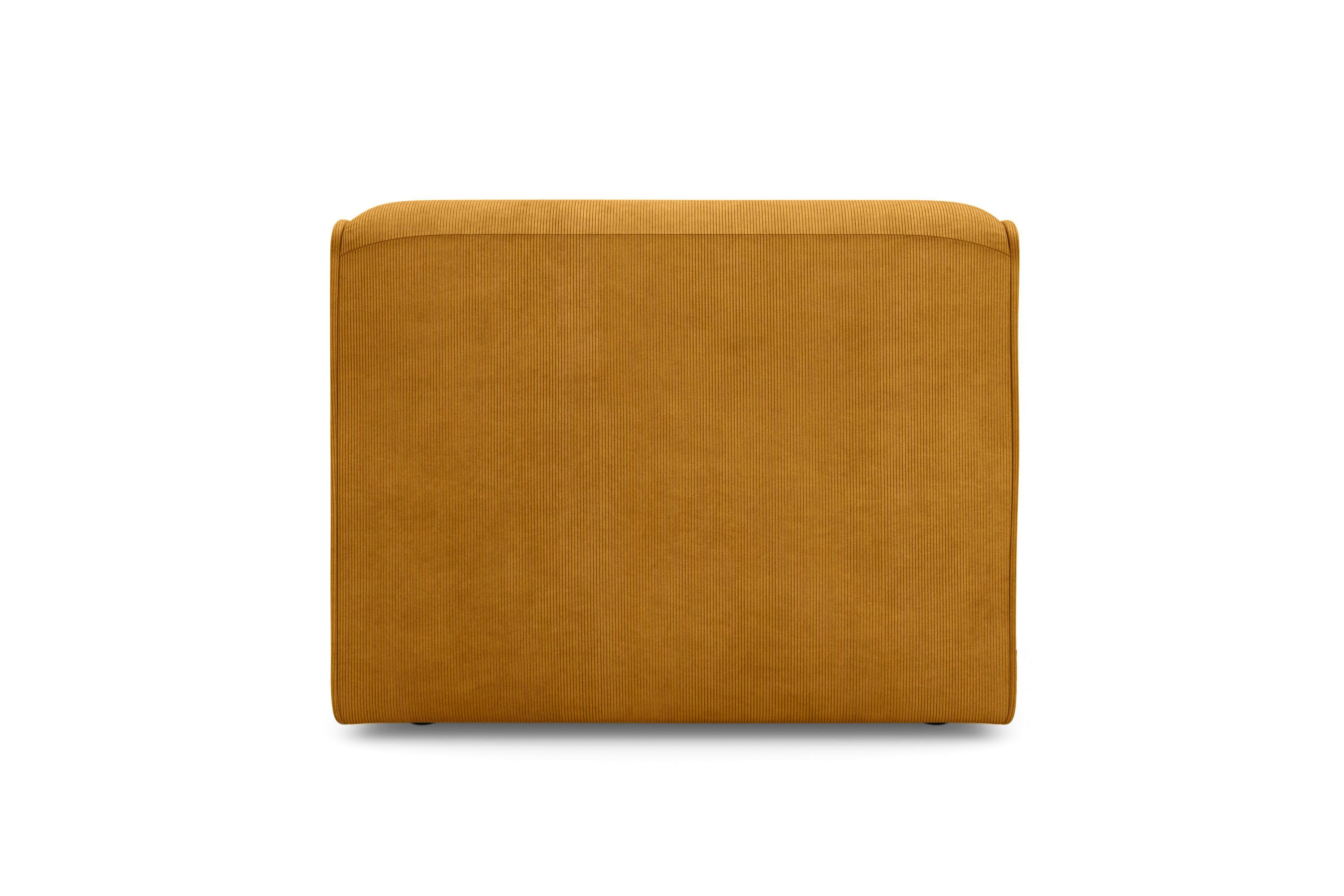 RAUM.ID Fauteuil Merid sofa-middenelement, afmetingen B/D/H: 84/97/46 cm als module of apart te gebruiken, voor individuele samenstelling
