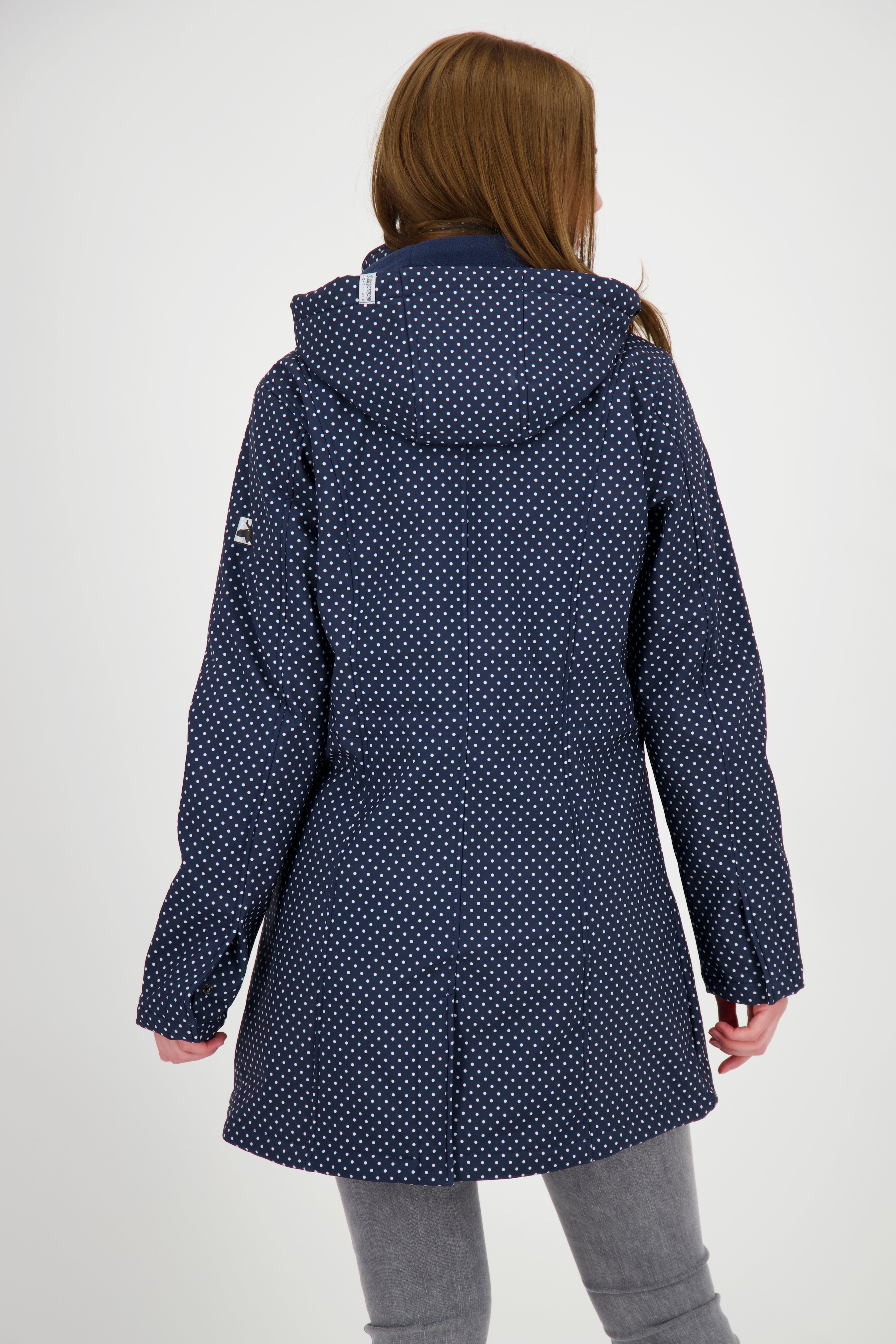 DEPROC Active Softshell-jas TWIN PEAK DOTS WOMEN
