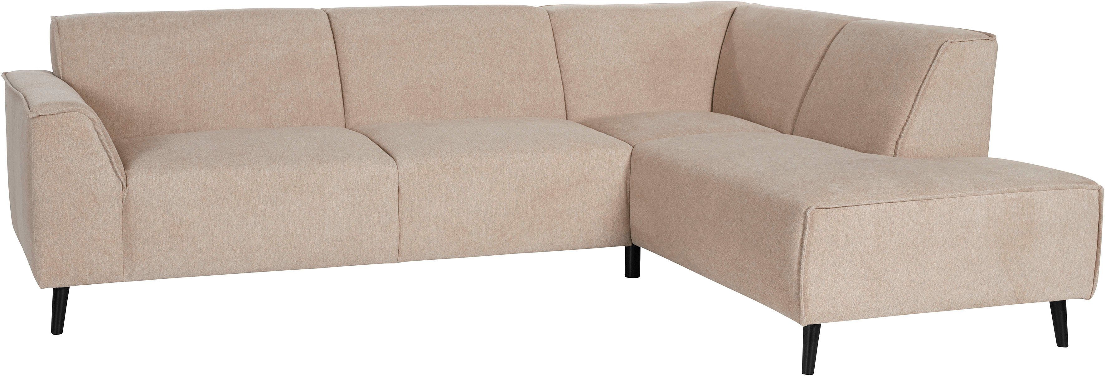 DOMO collection Hoekbank Amora, comfortabel en tijdloos, L-vorm