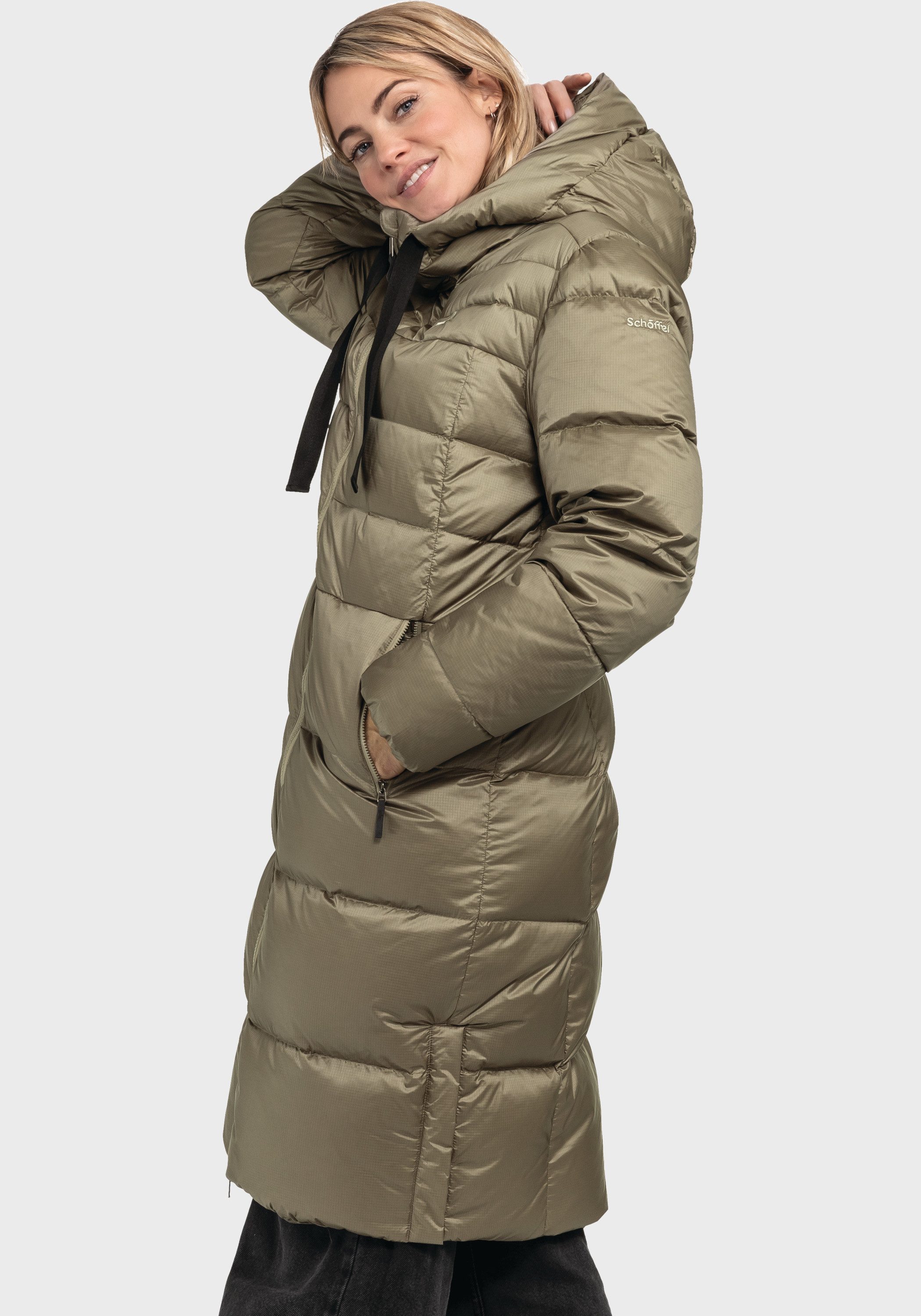 Schöffel Parka Down Coat Kenosha L