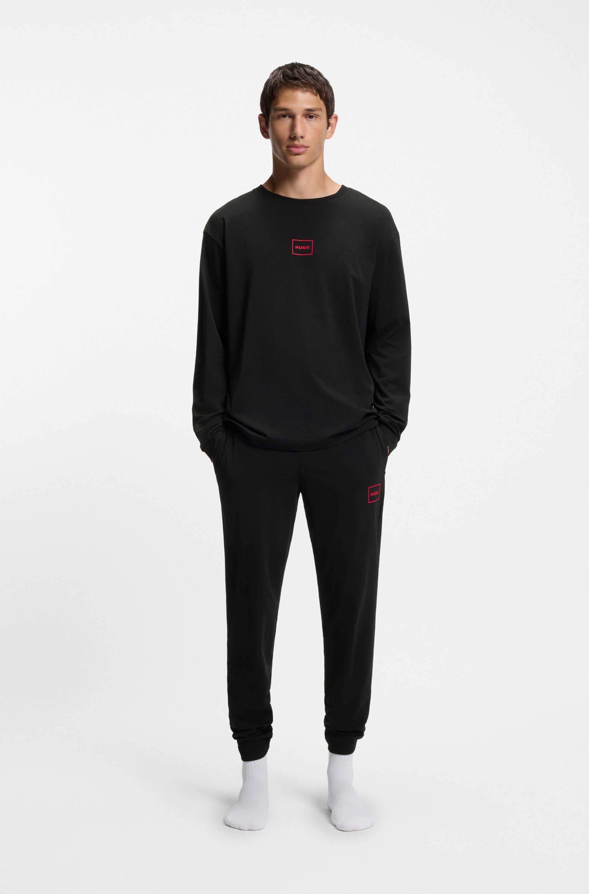 HUGO underwear Shirt met lange mouwen T-Shirt Laze Longsleeve