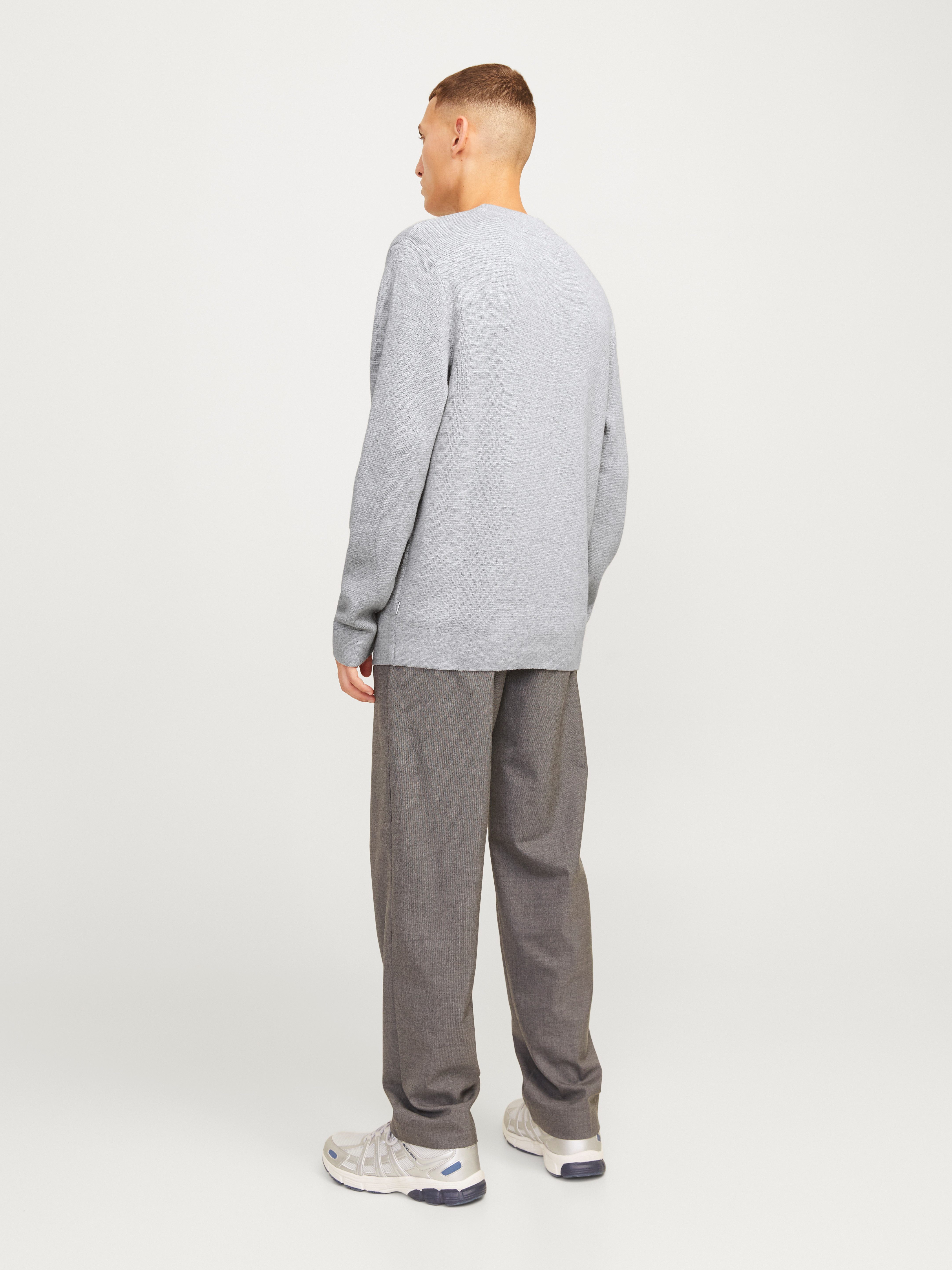 Jack & Jones Gebreide trui JPRBLAMILANO STITCH KNIT CREW NECK SN