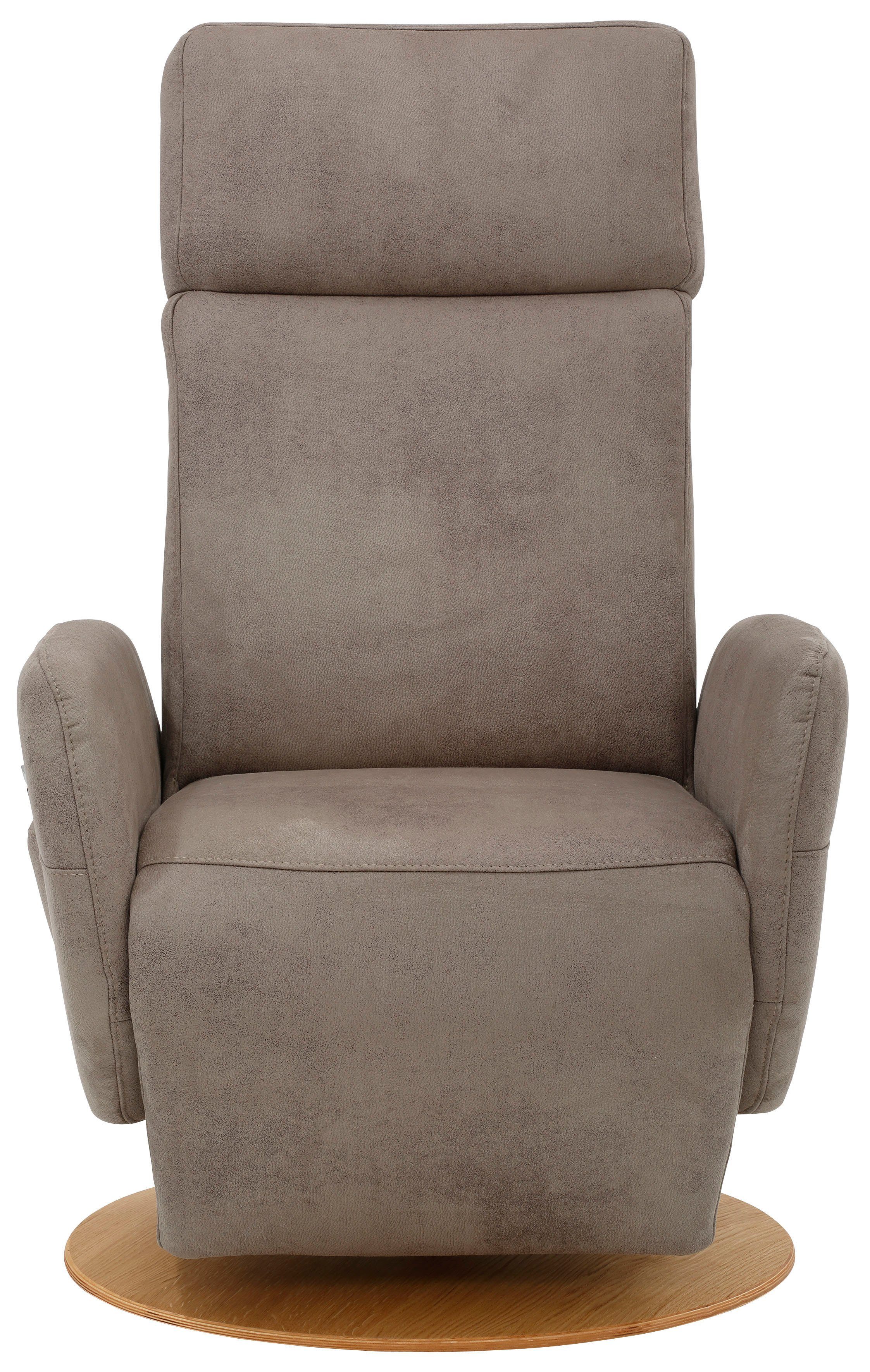 Places of Style Relaxfauteuil Conville naar keuze met 2 motoren, 2 motoren en accu of met 2 motoren met opstahulp en accu.