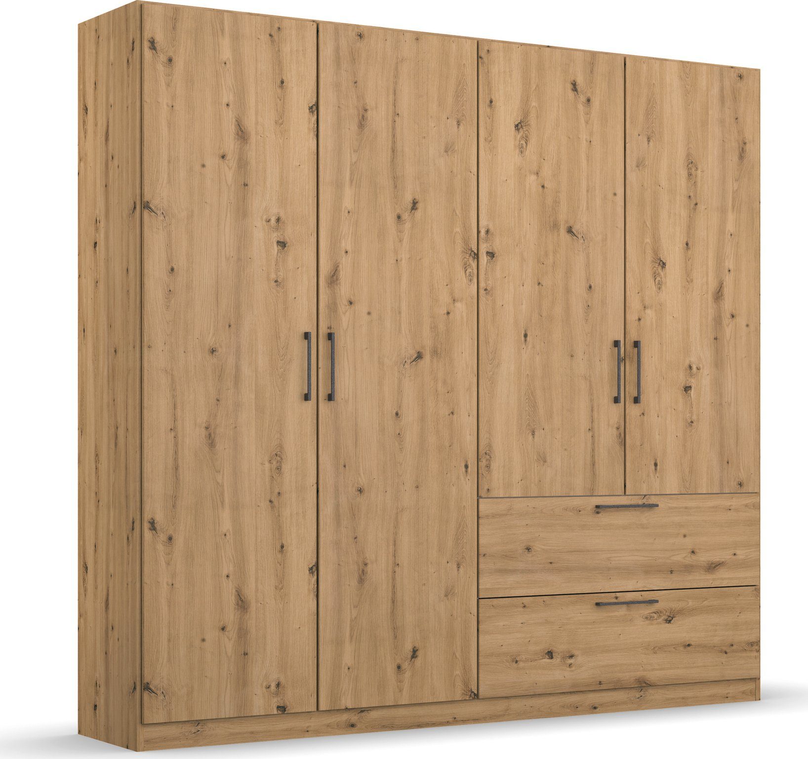 Slaapkamerserie Compleet slaapkamer Challenger (Set van 4 delen) Kast 2 breedtes, bed 3 breedtes, 2 nachttafels MADE IN GERMANY