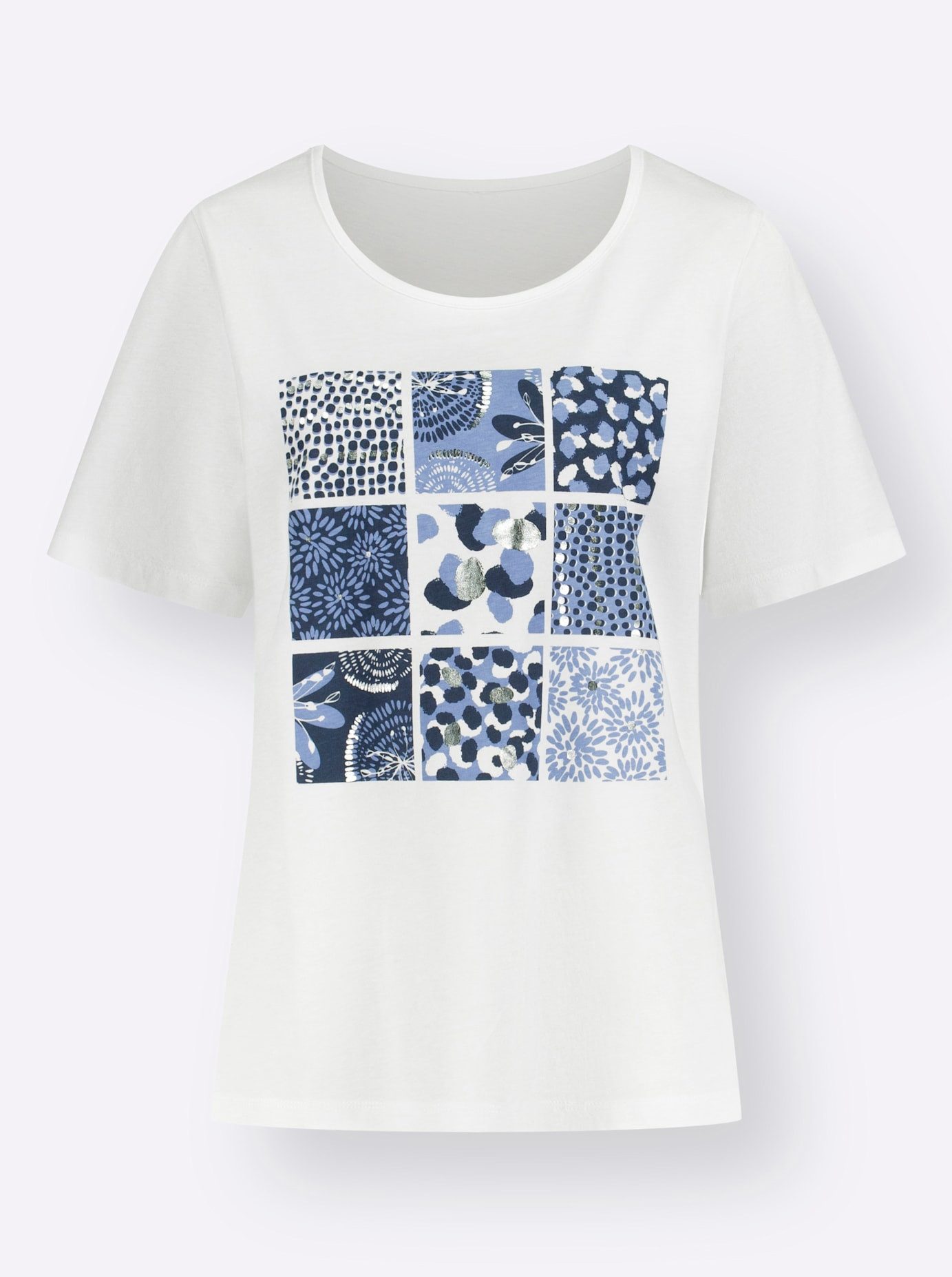 Classic Basics Shirt met ronde hals (1-delig)