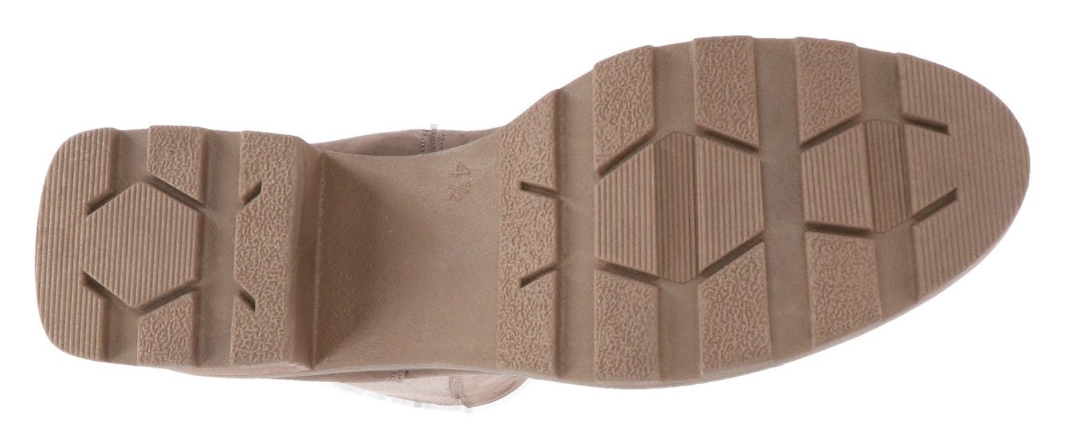 Caprice Chelsea-boots hakken, enkellaars, comfort schoen met brede stretchinzet